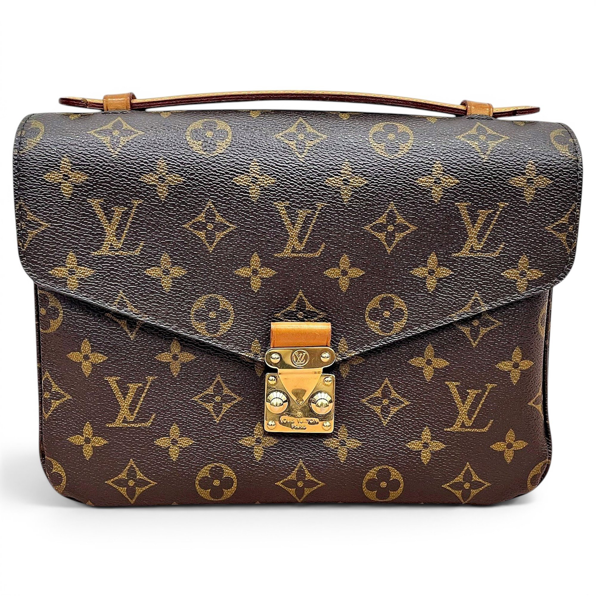 Metis leather handbag
