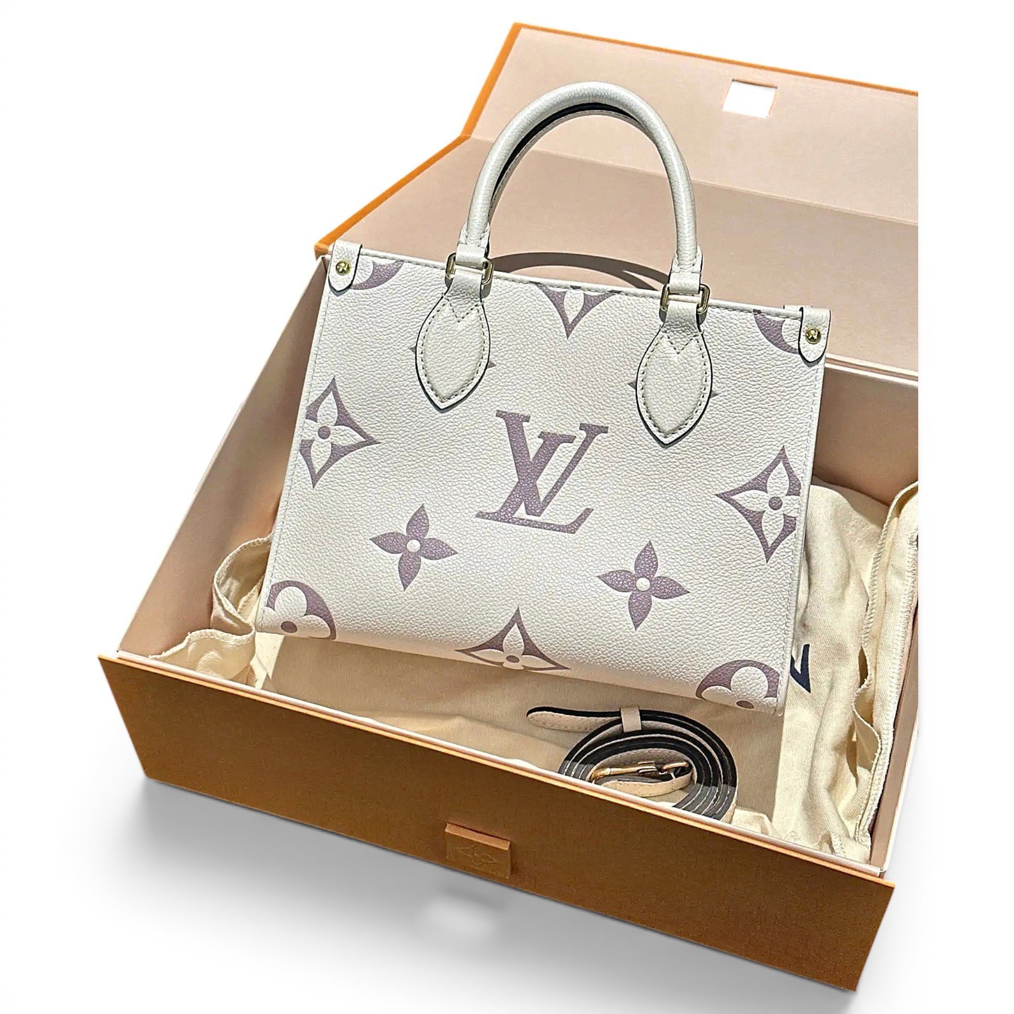 Onthego leather crossbody bag