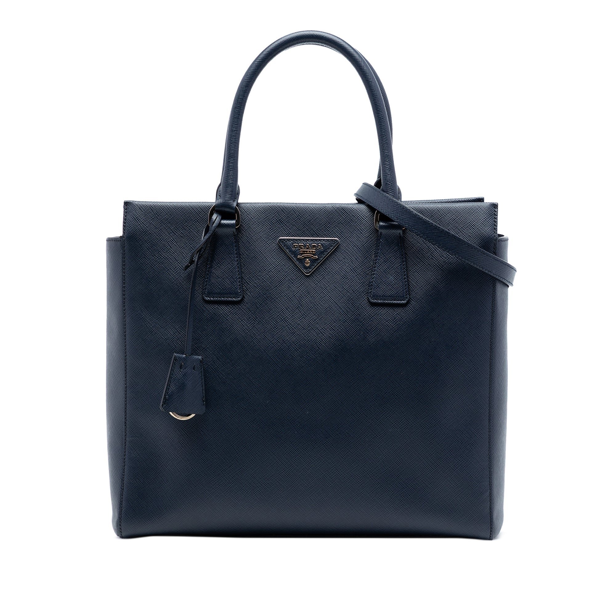 Leather tote