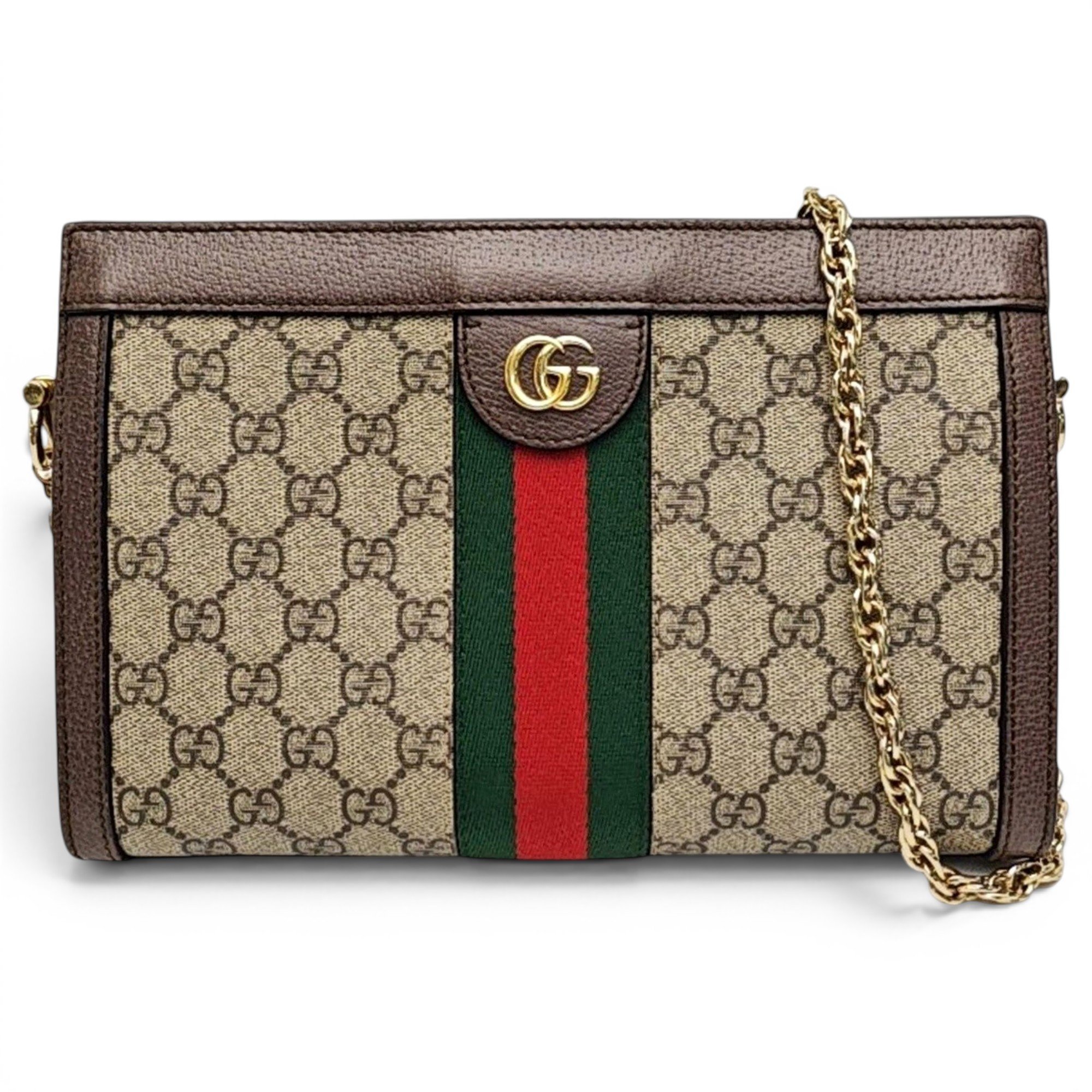 Ophidia leather handbag