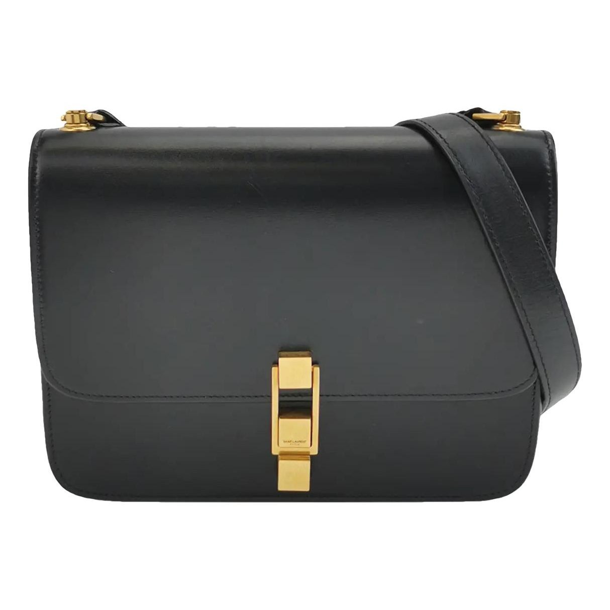 Carré leather crossbody bag