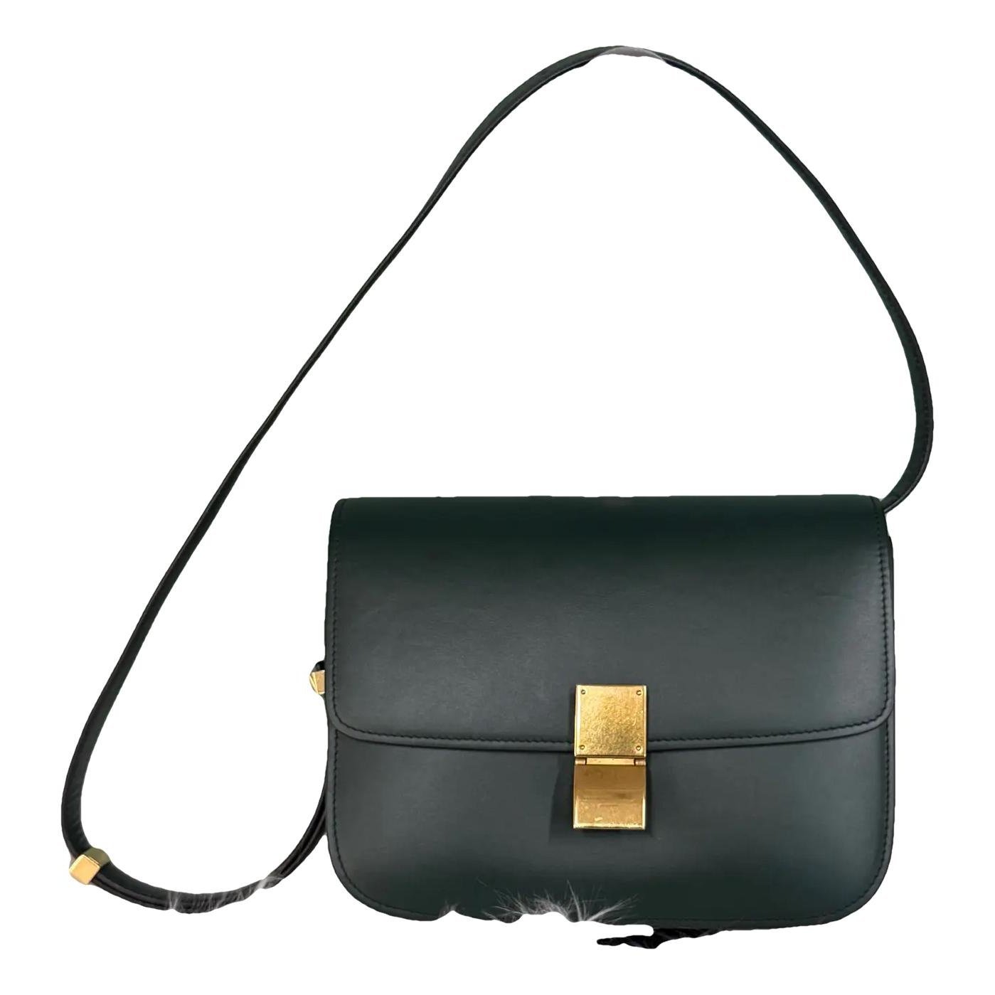 Classic leather handbag