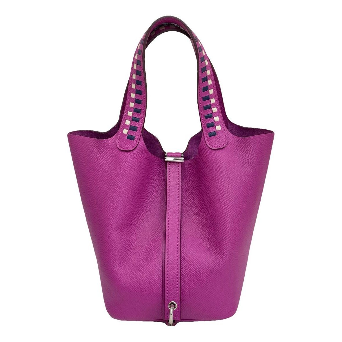 Picotin leather handbag