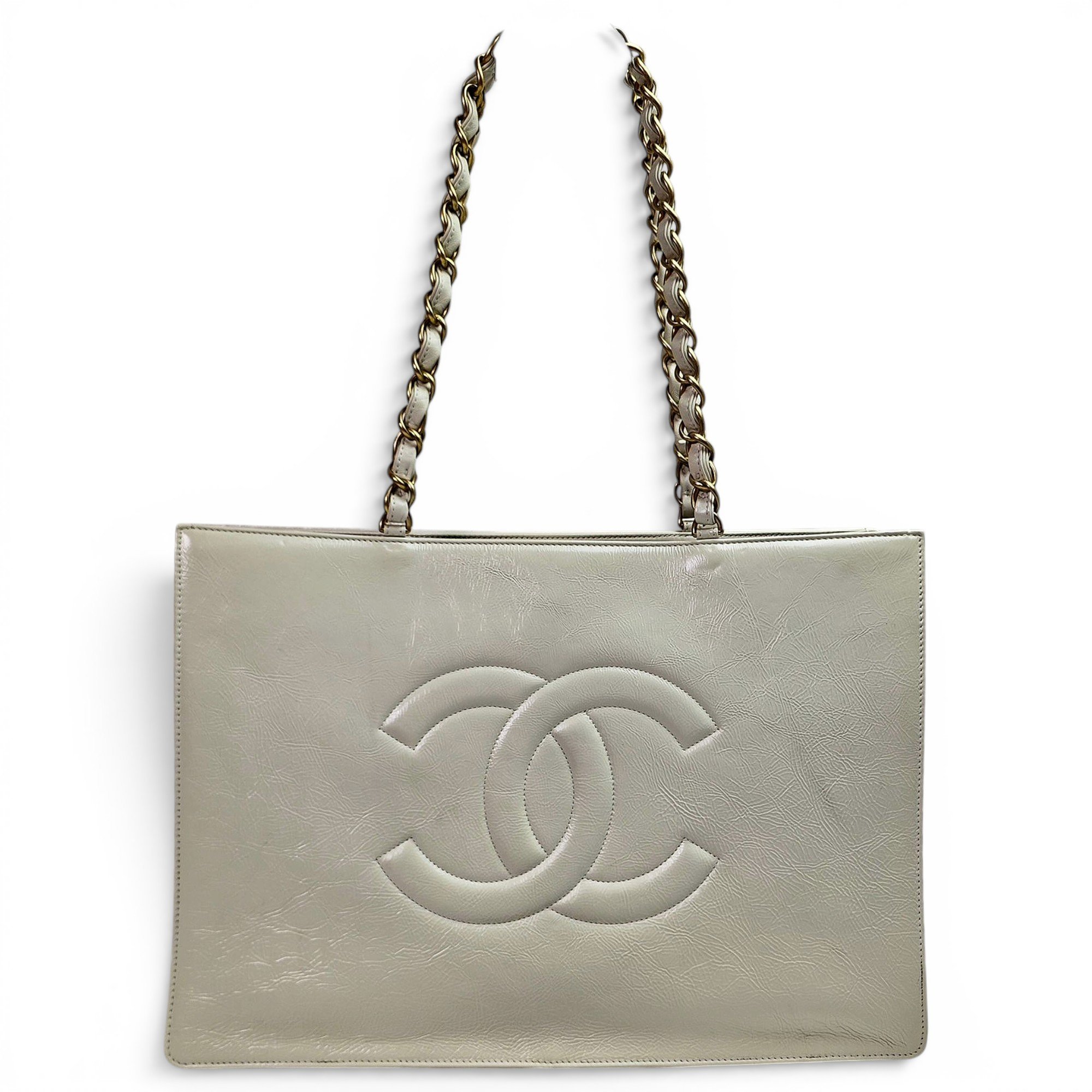 Grand shopping leather handbag