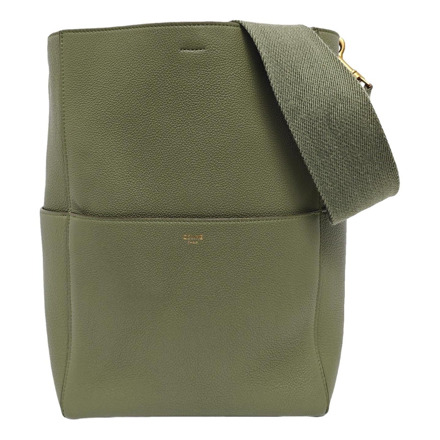 Seau Sangle leather tote