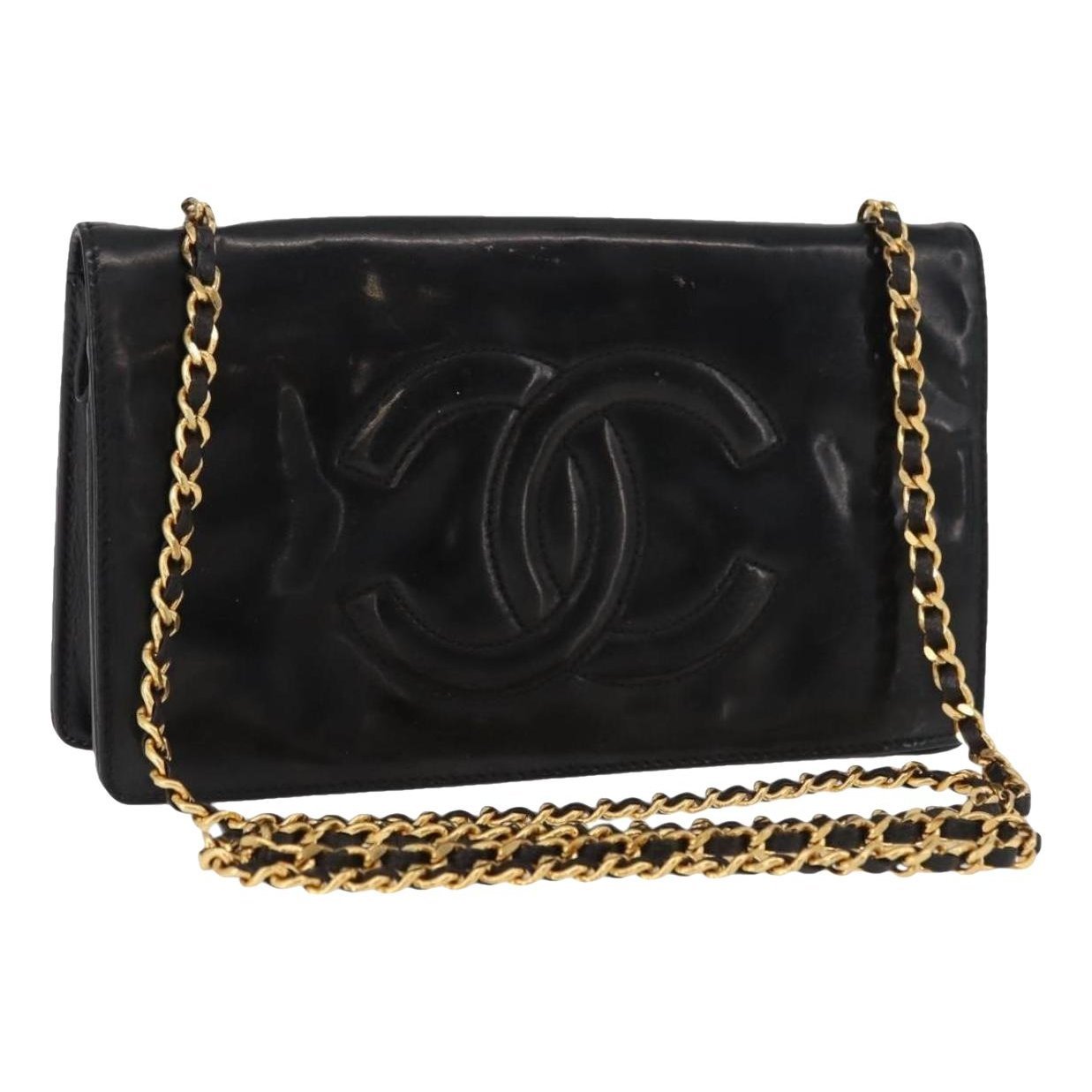 Patent leather handbag