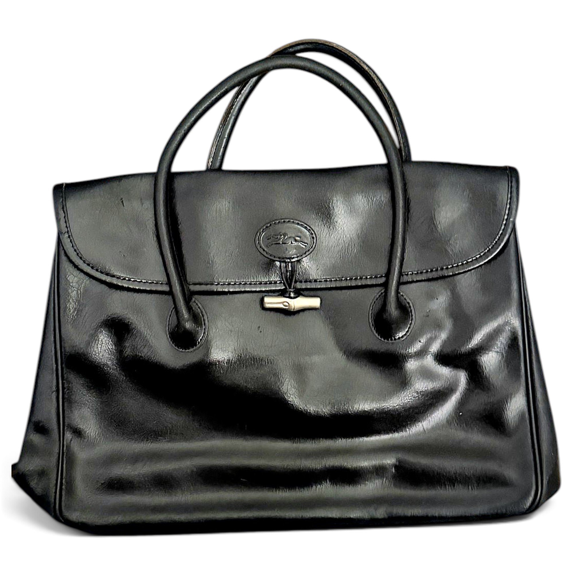 Roseau leather handbag