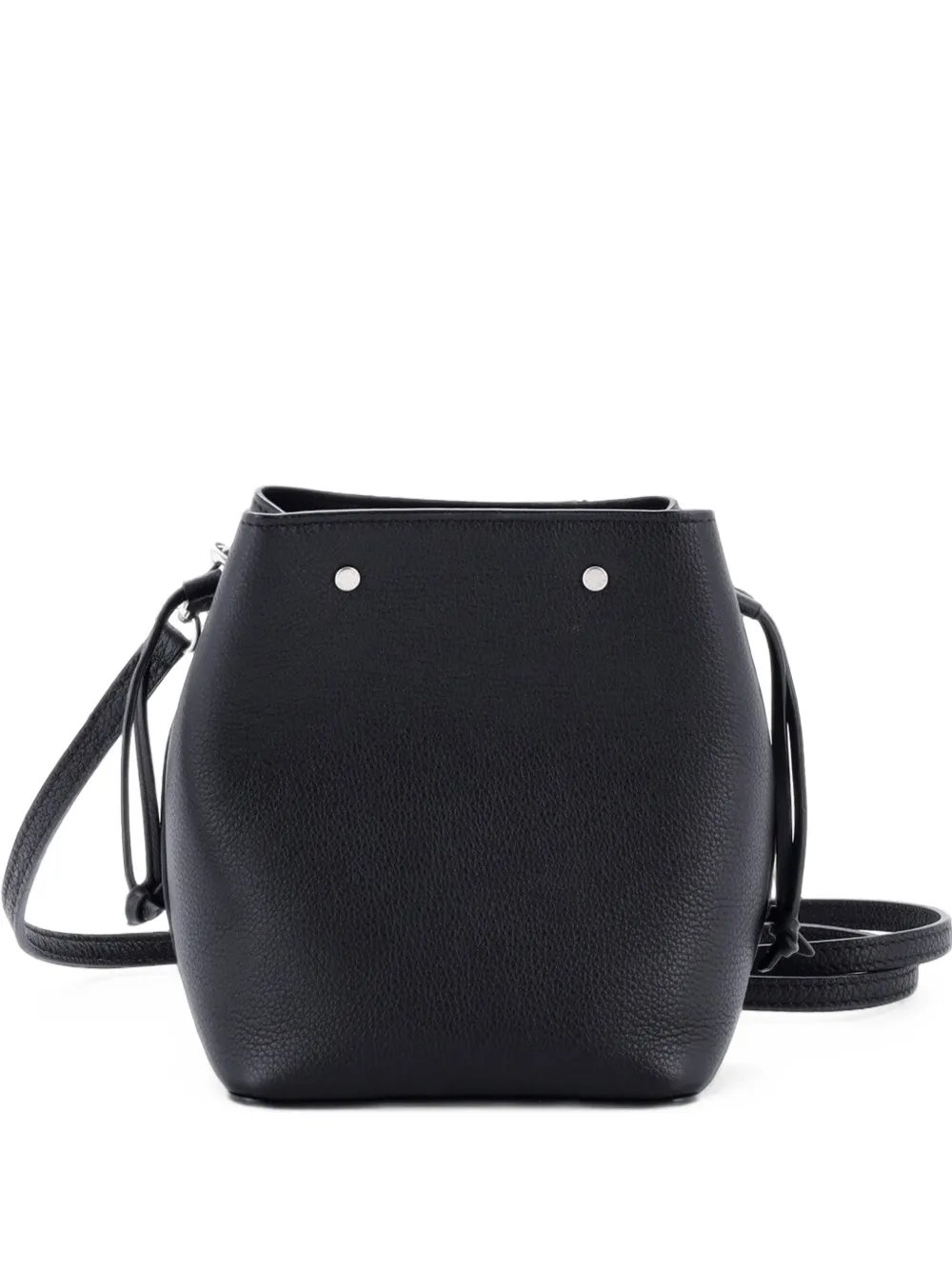 Lockme Leather Nano bucket bag