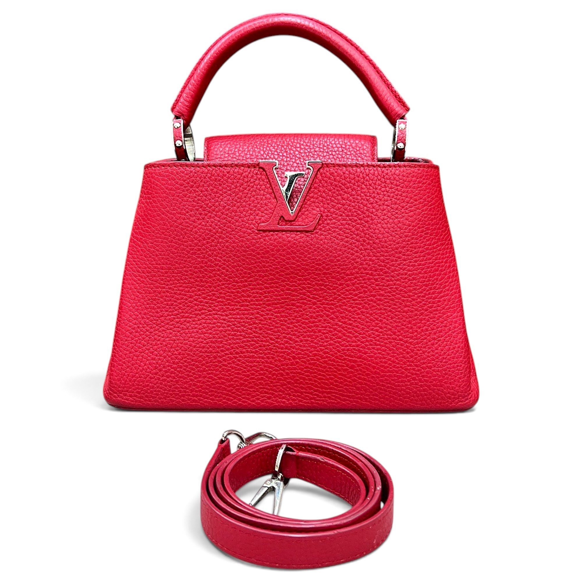 Capucines leather handbag