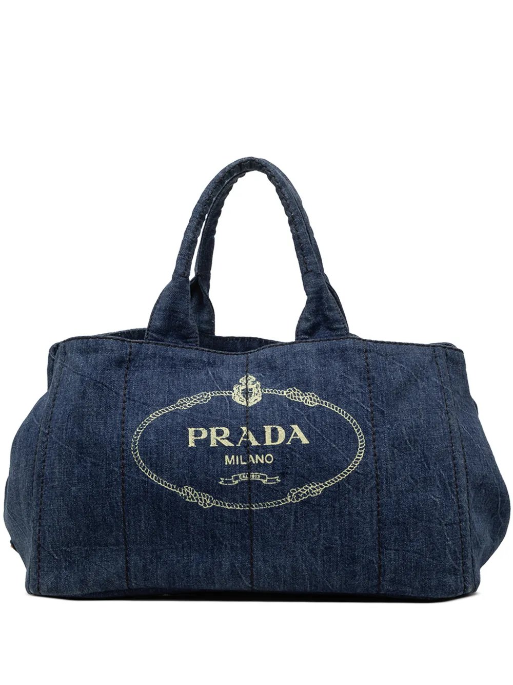 2013-2026 Large Denim Canapa Logo satchel