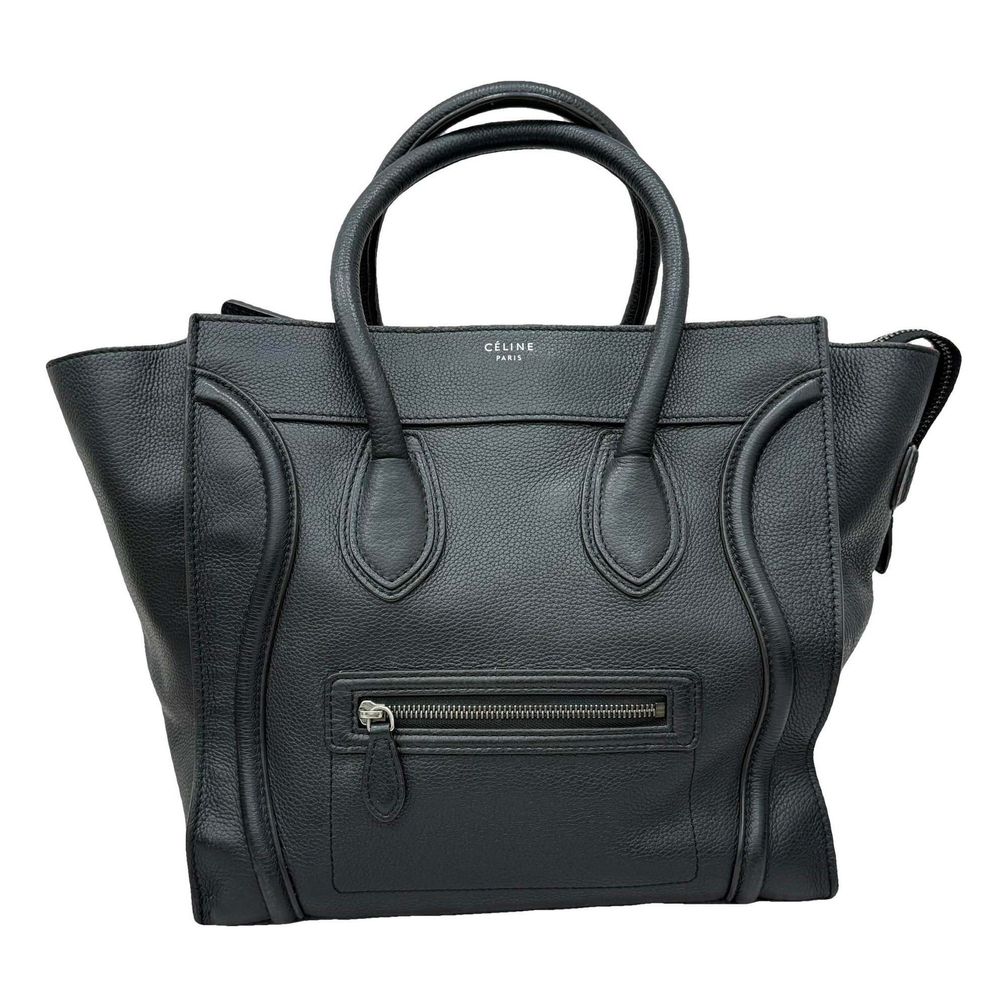 Luggage leather handbag
