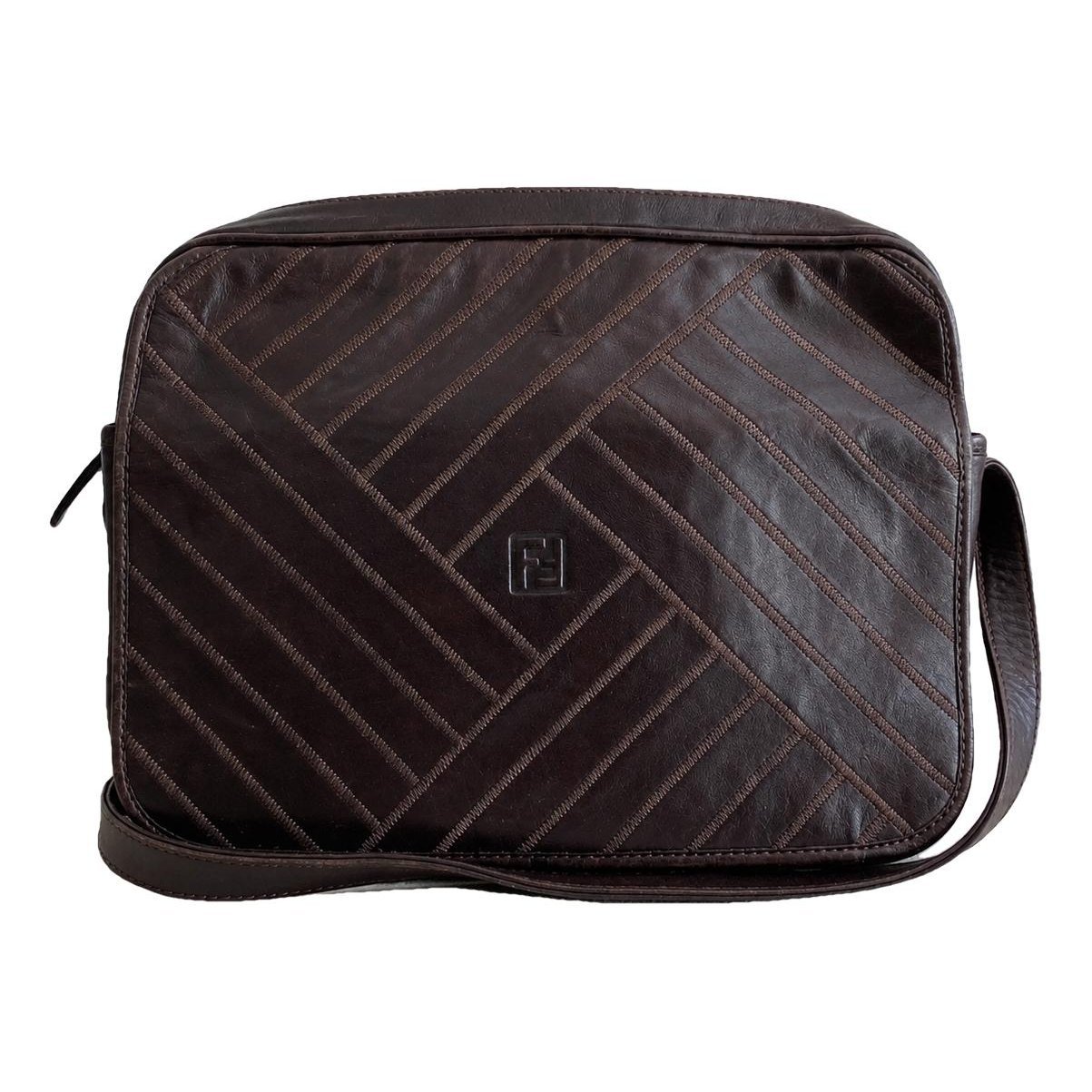 Leather crossbody bag