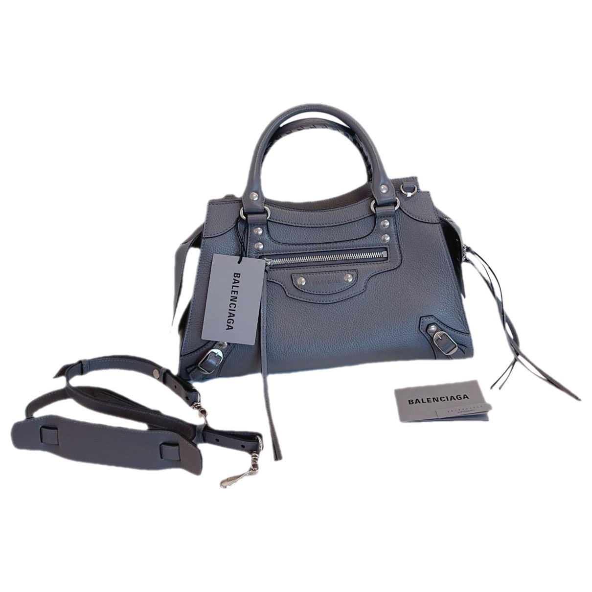 Neo Cagole City leather handbag