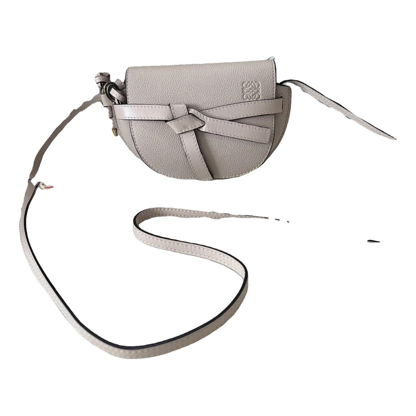 Gate leather crossbody bag