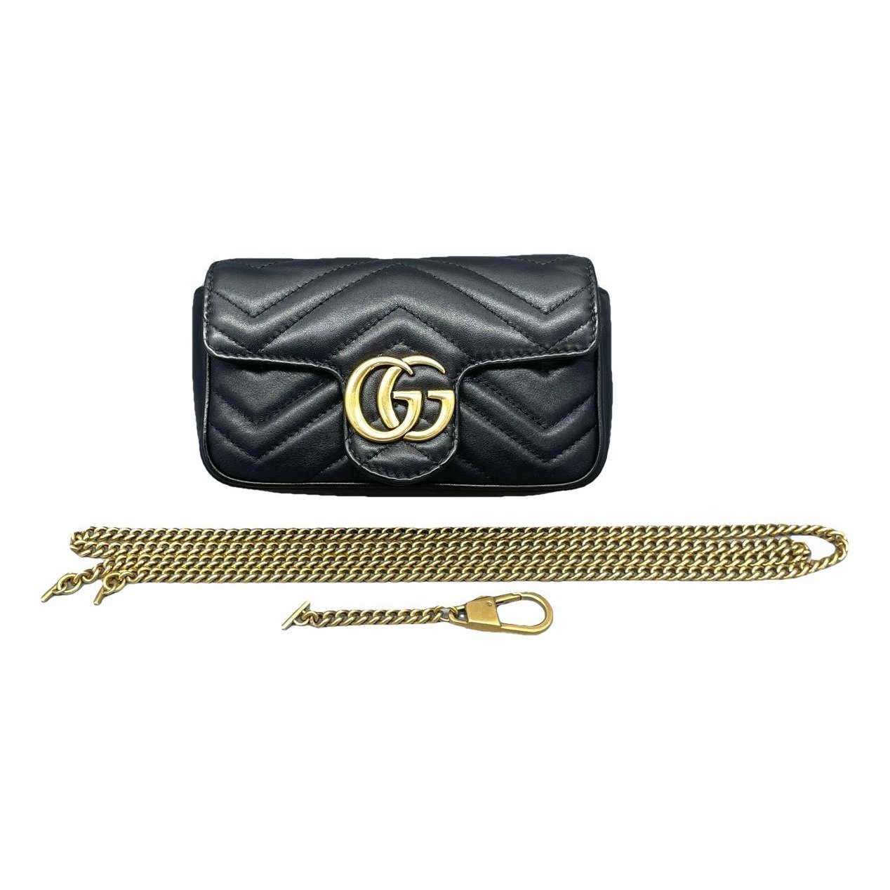 GG Marmont Triple zip leather handbag