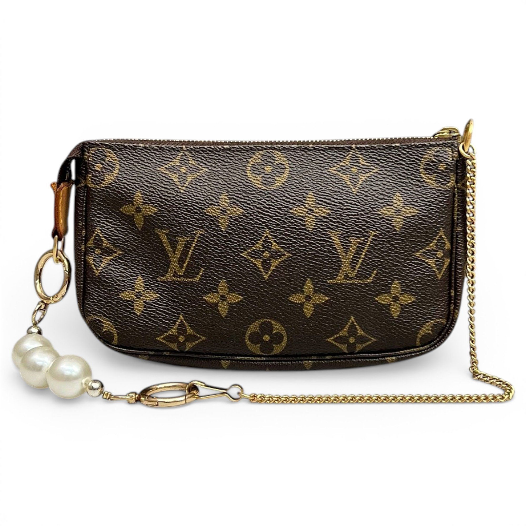 Pochette Accessoire leather mini bag