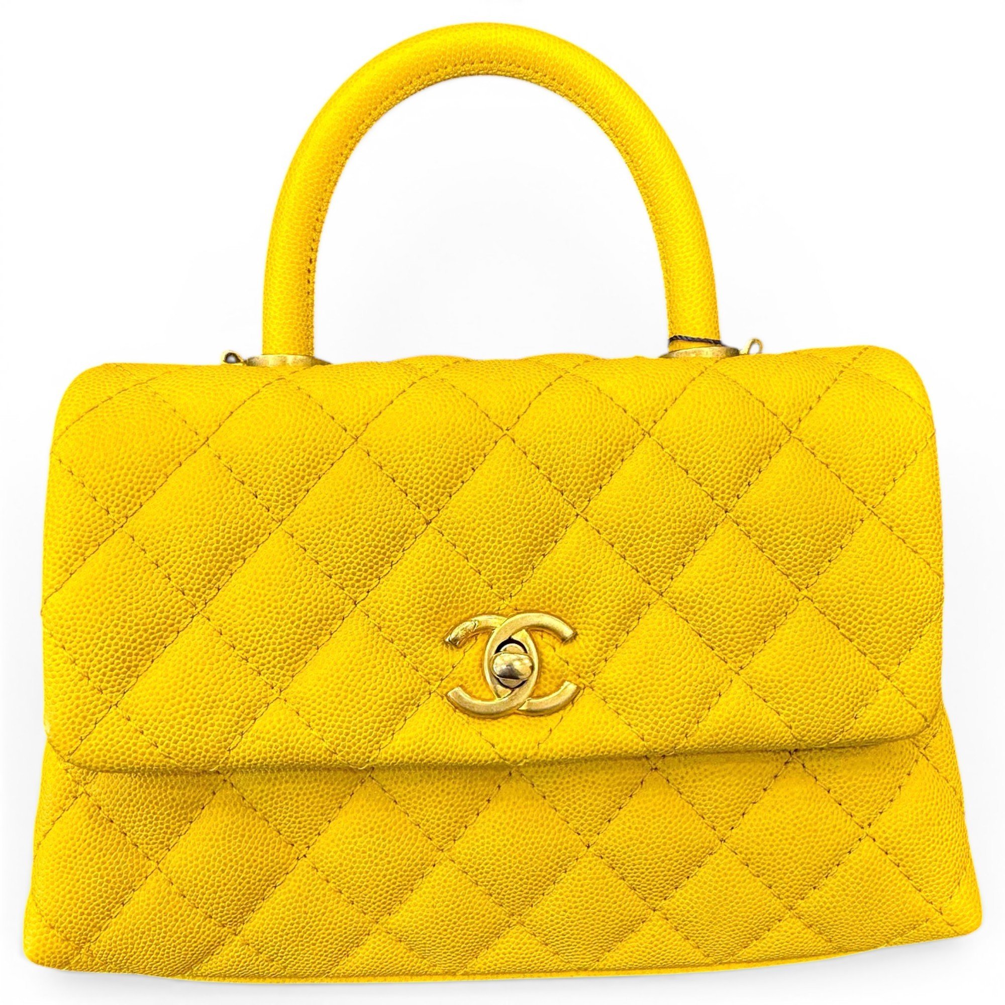Coco Handle leather handbag