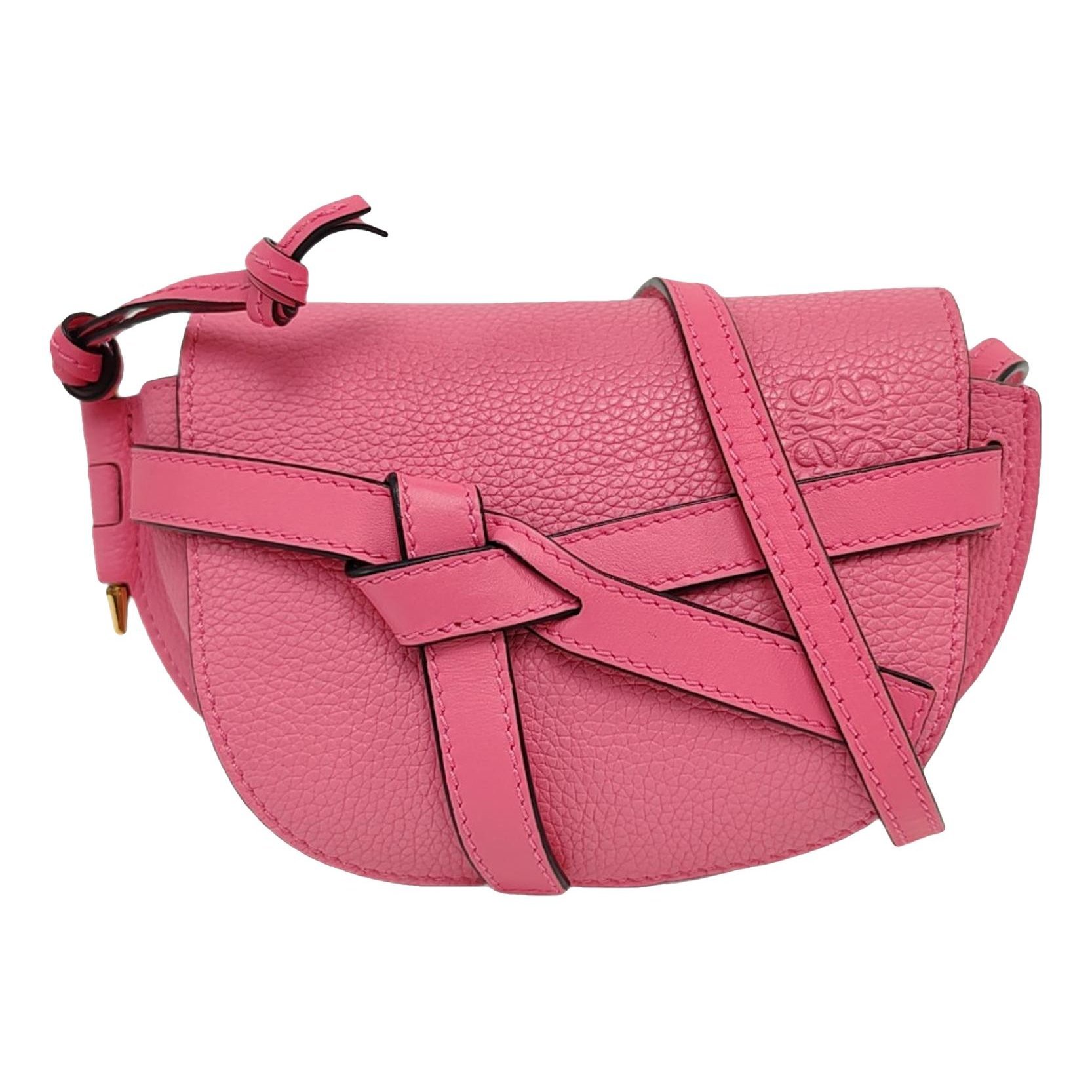 Gate leather crossbody bag