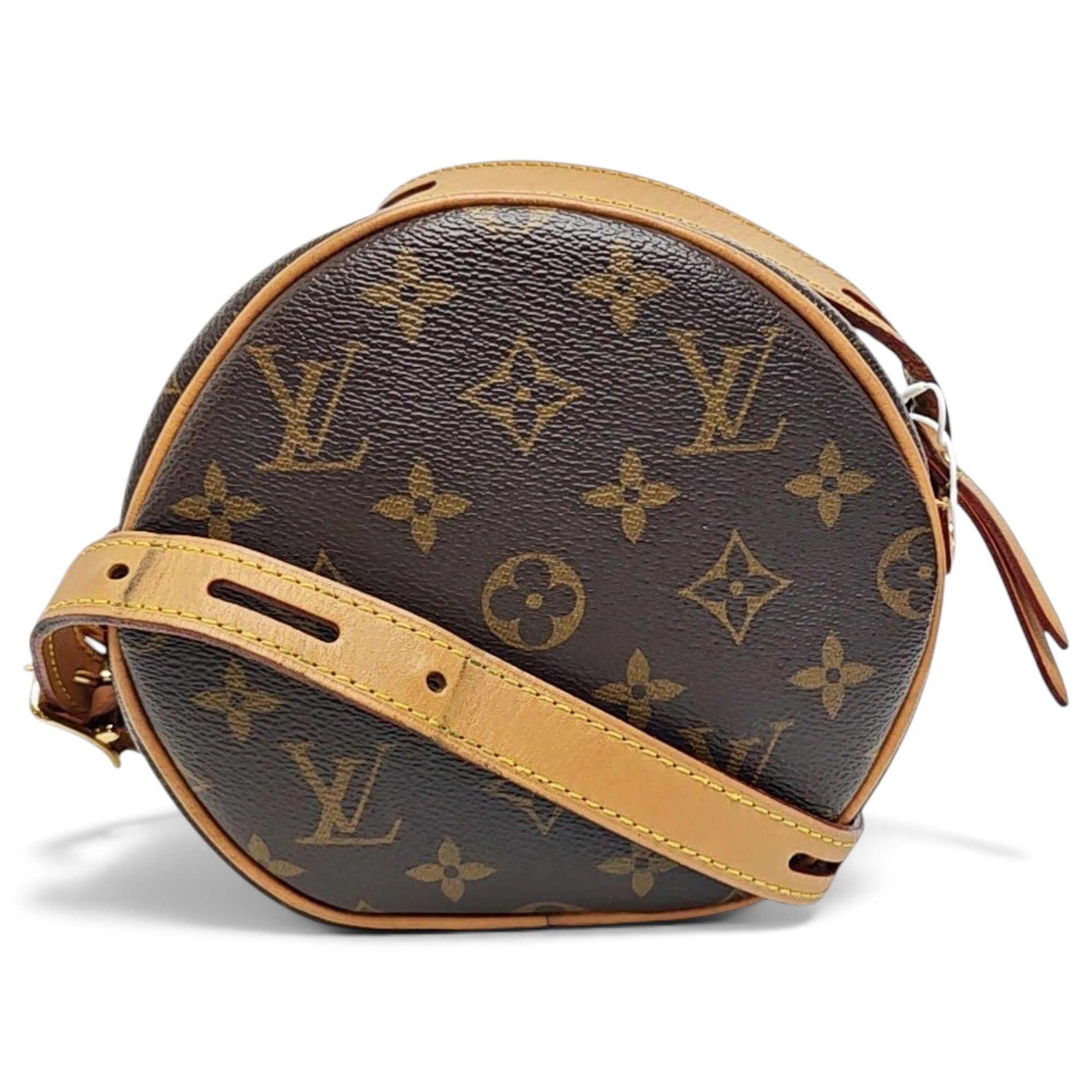 Micro boite chapeau leather handbag