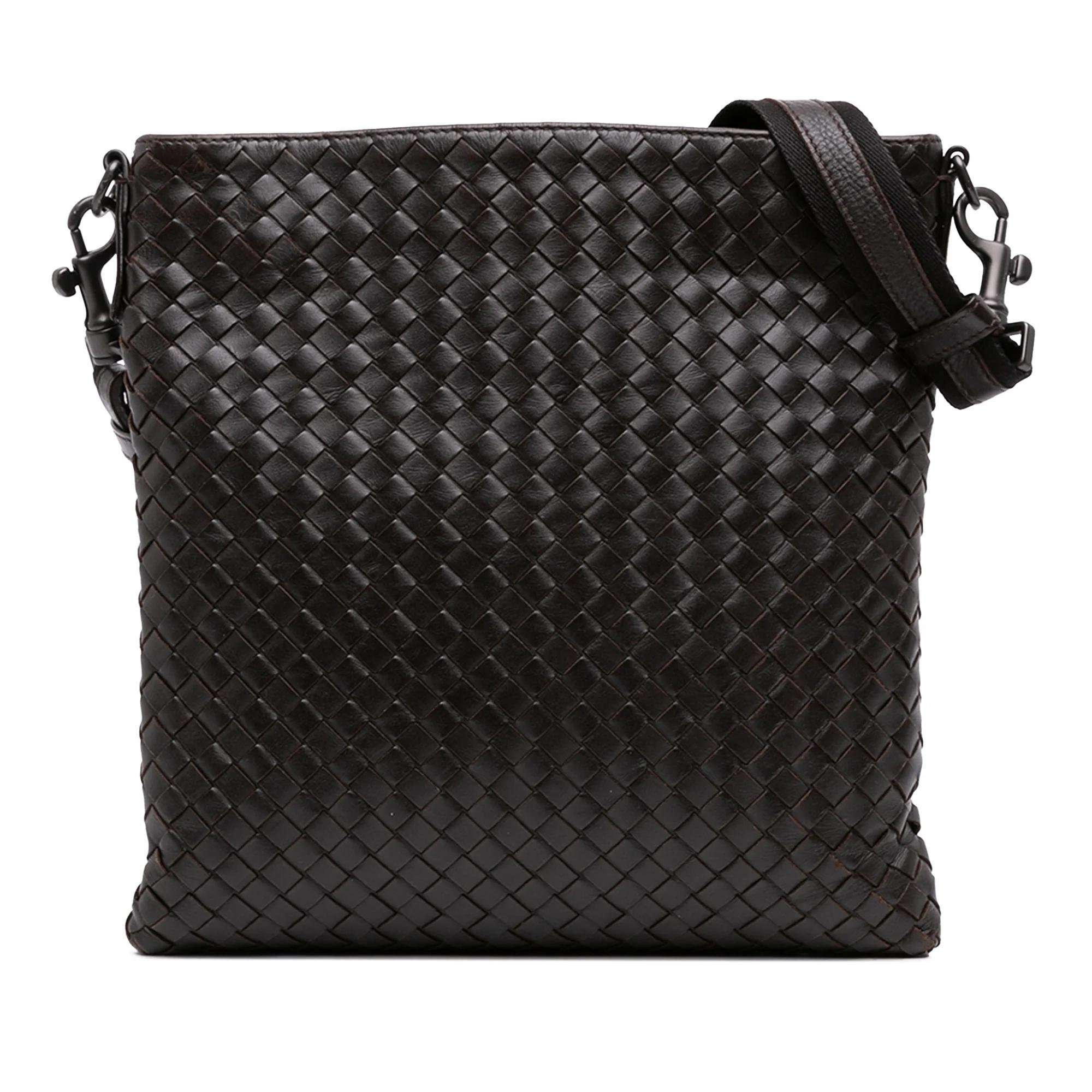 Leather crossbody bag