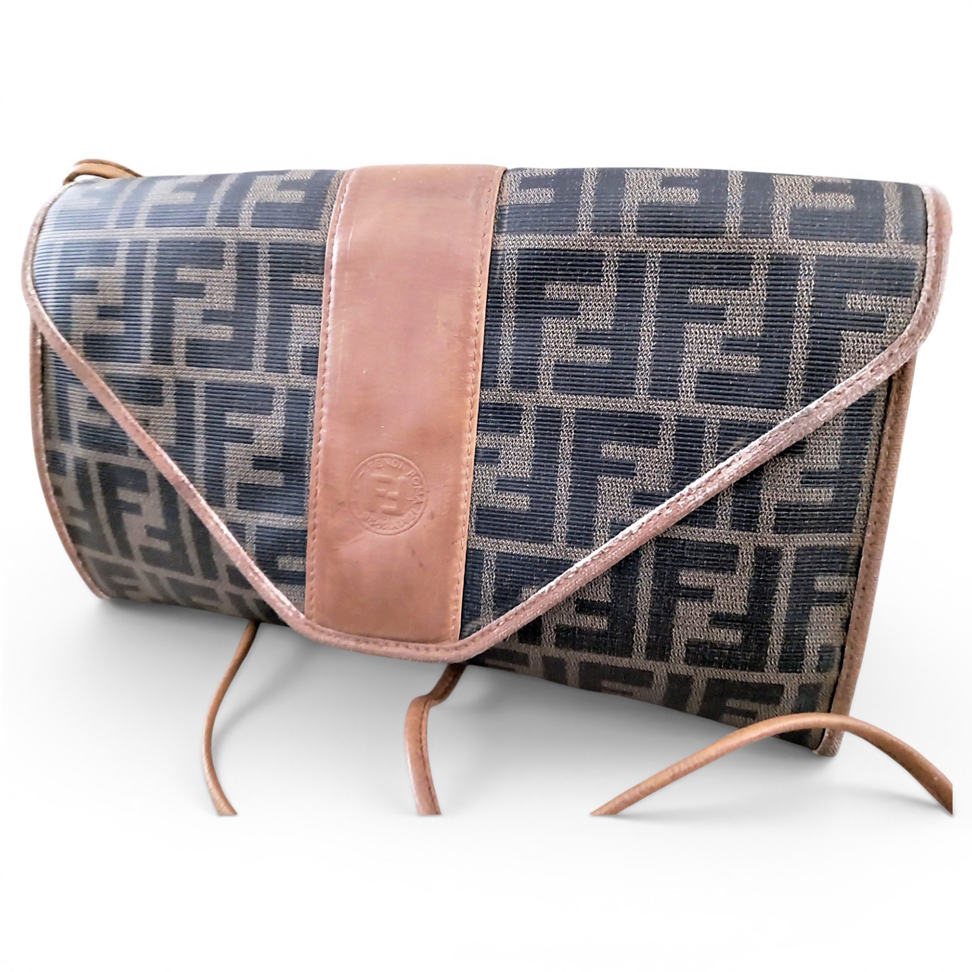 FF leather handbag