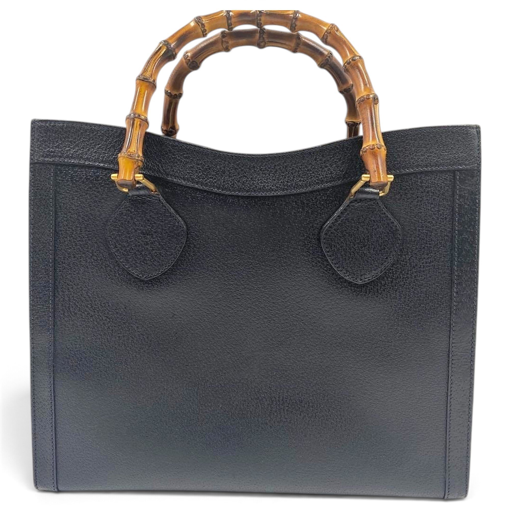 Bamboo Shopper leather tote