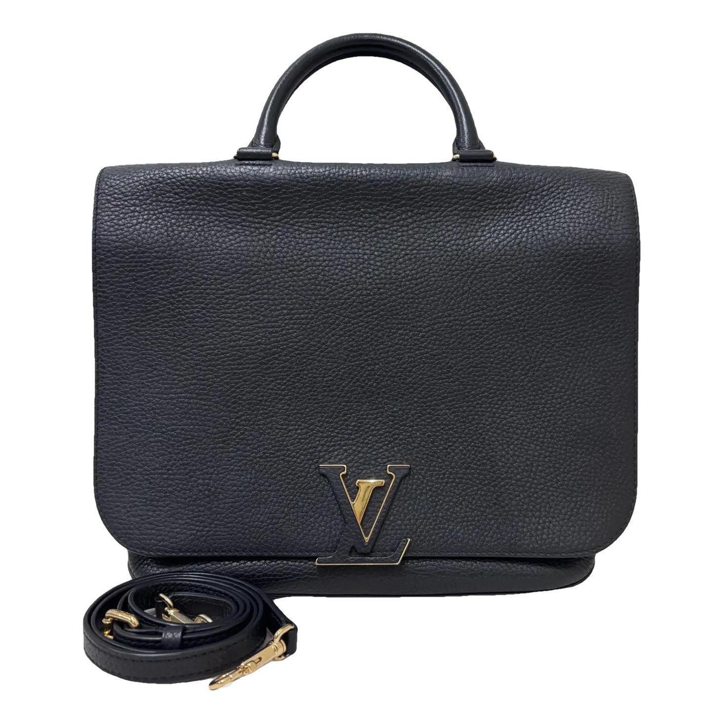 Volta leather crossbody bag