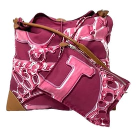 Hermes Pink Barenia Leather Handbag 2011