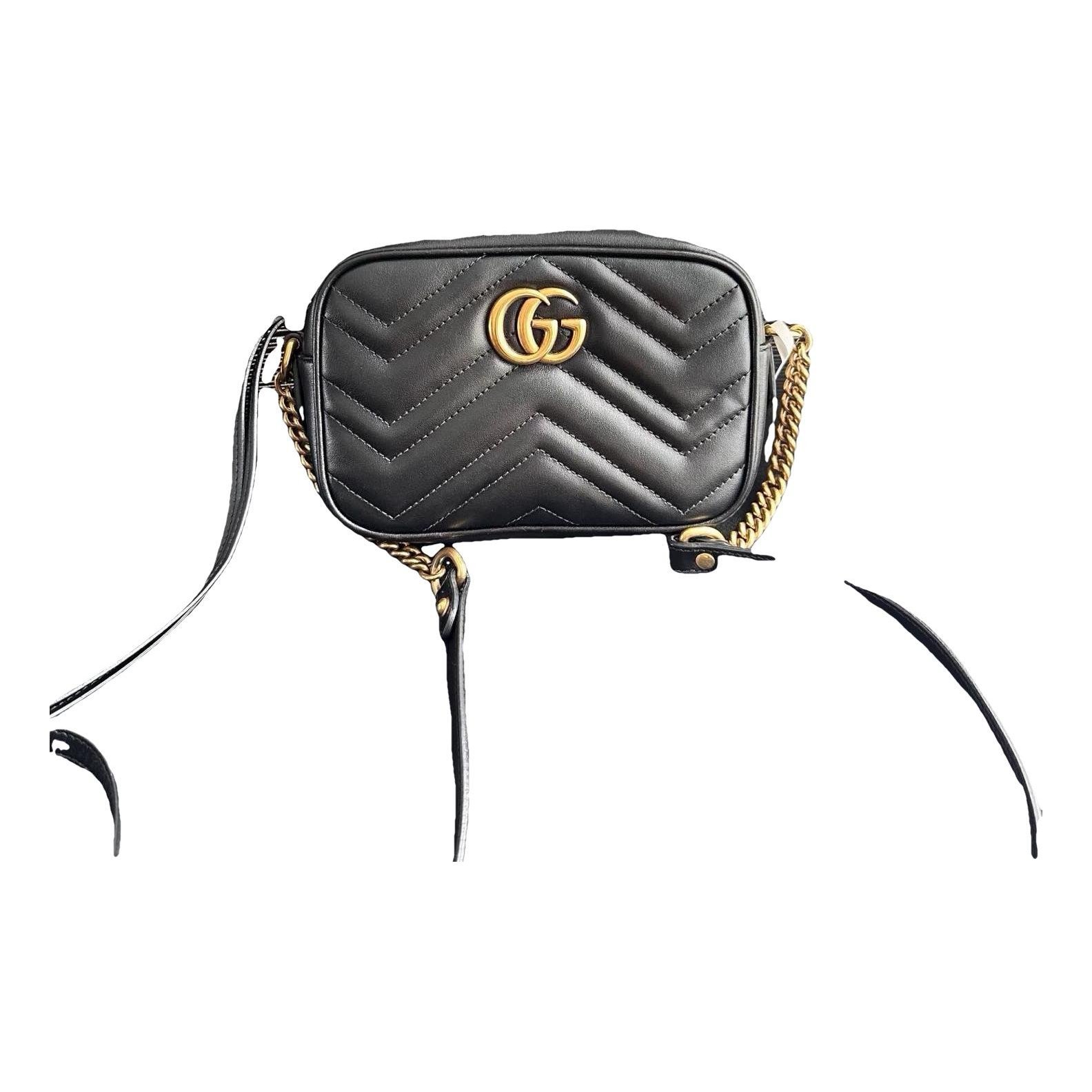 GG Marmont Triple zip leather handbag