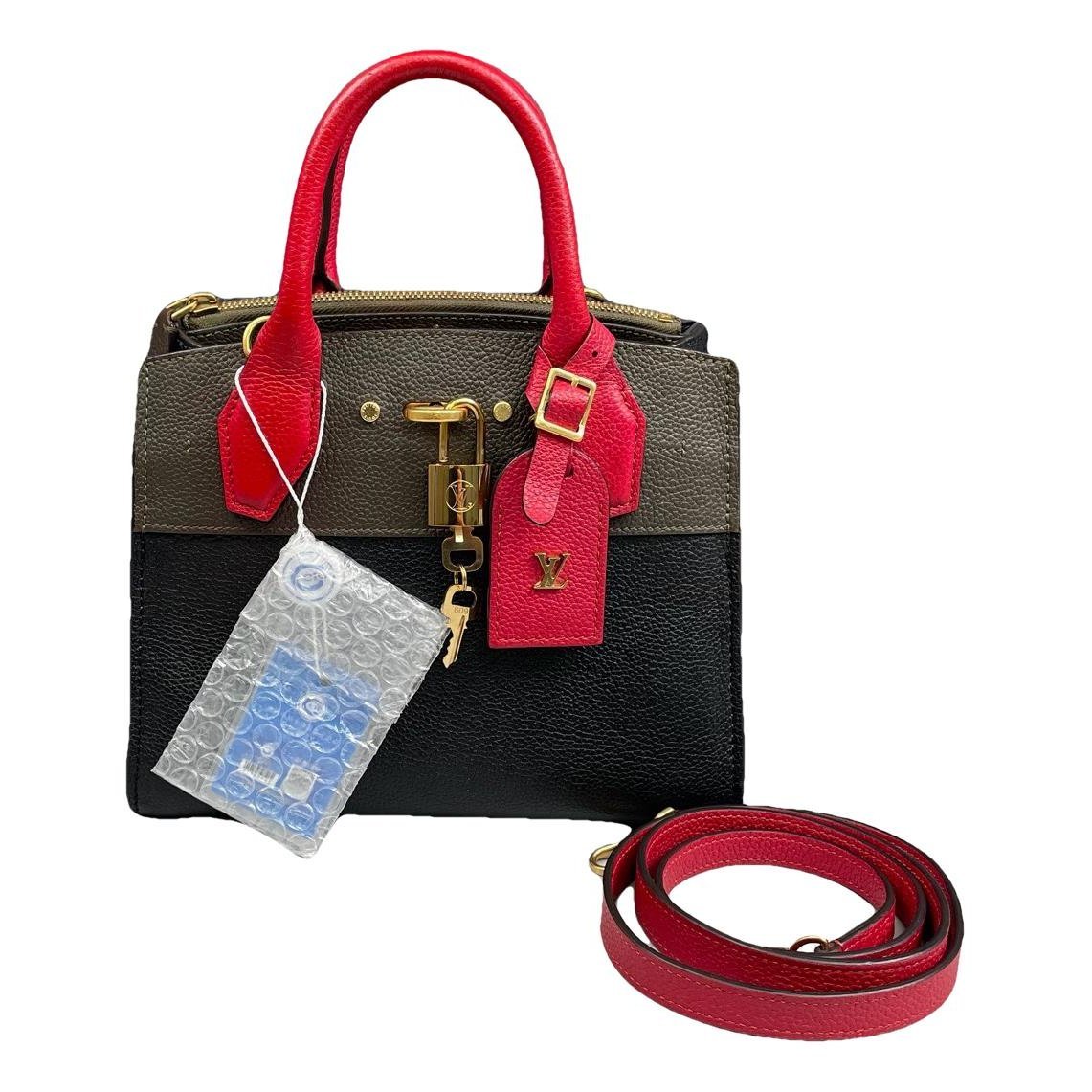 Louis Vuitton City Steamer leather handbag