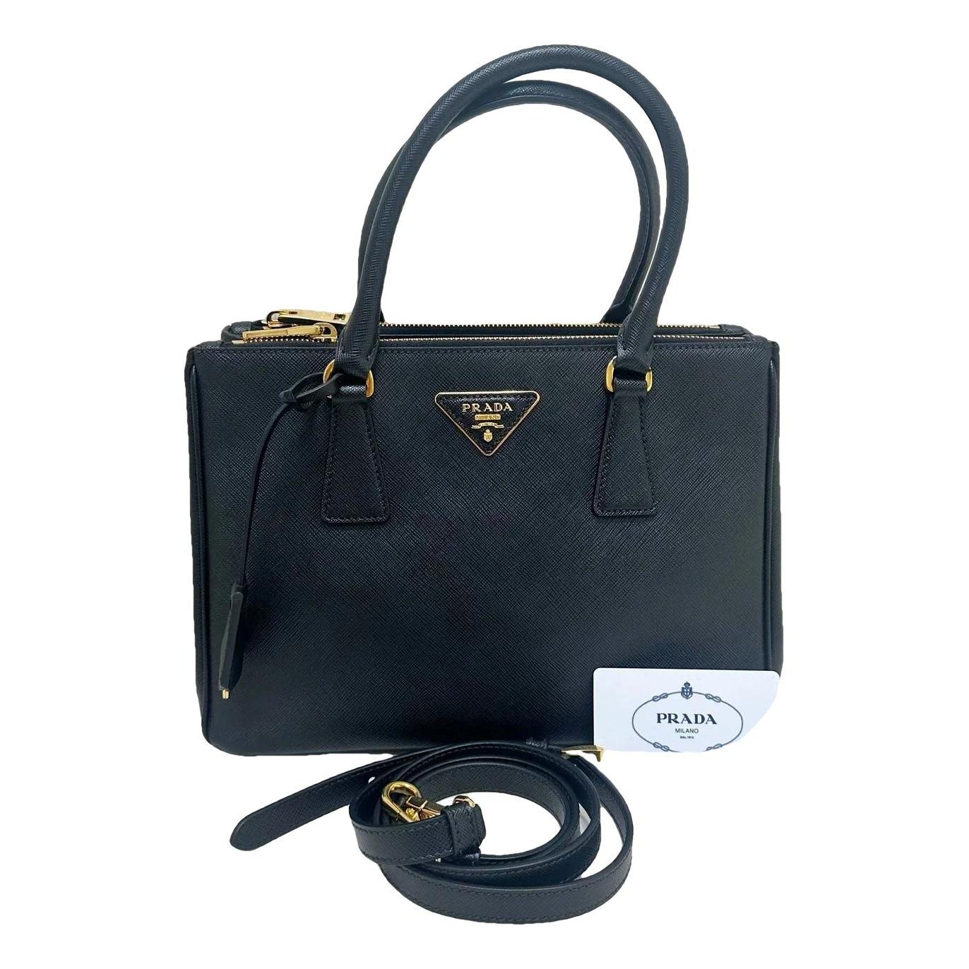 Galleria leather handbag