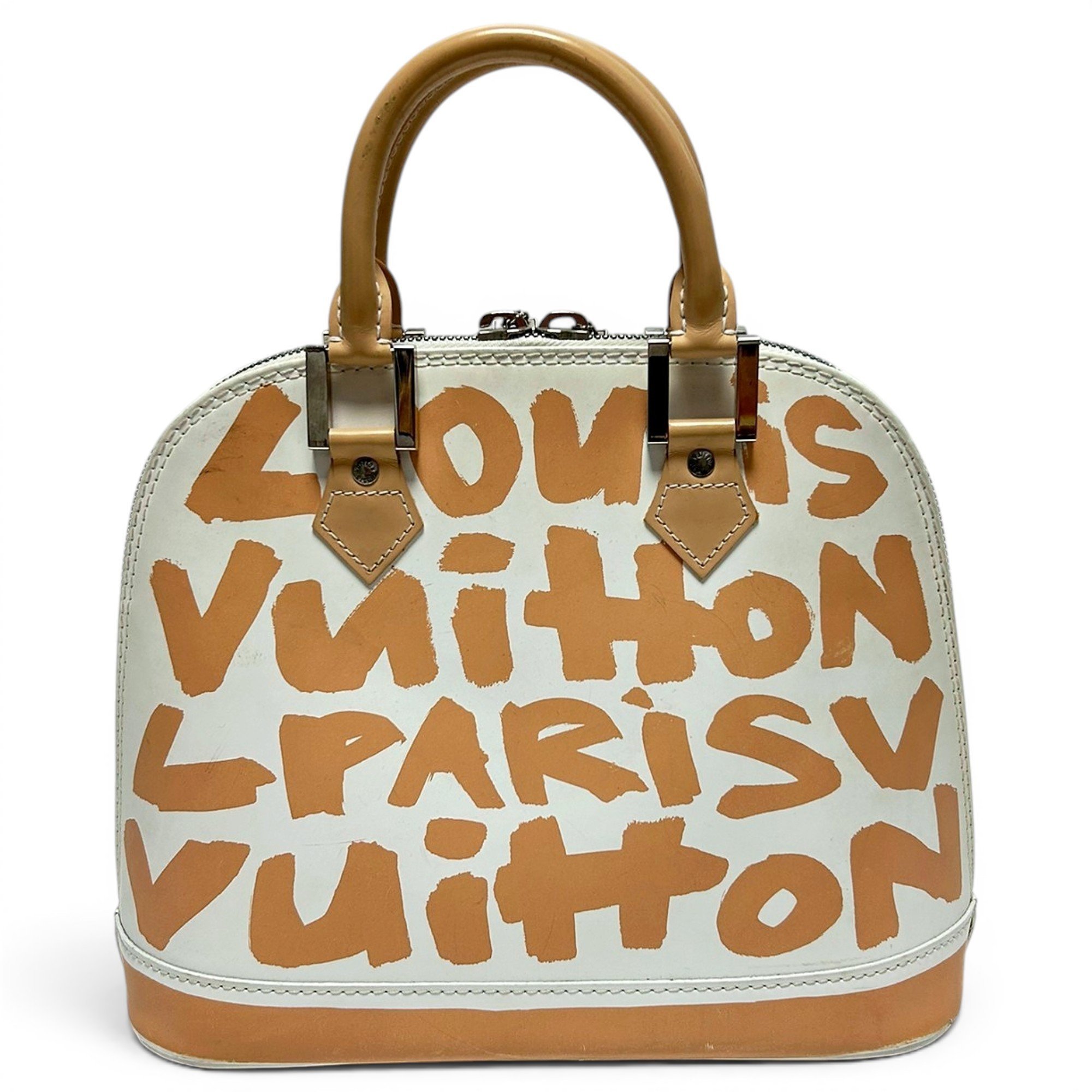 Alma Graffiti leather handbag