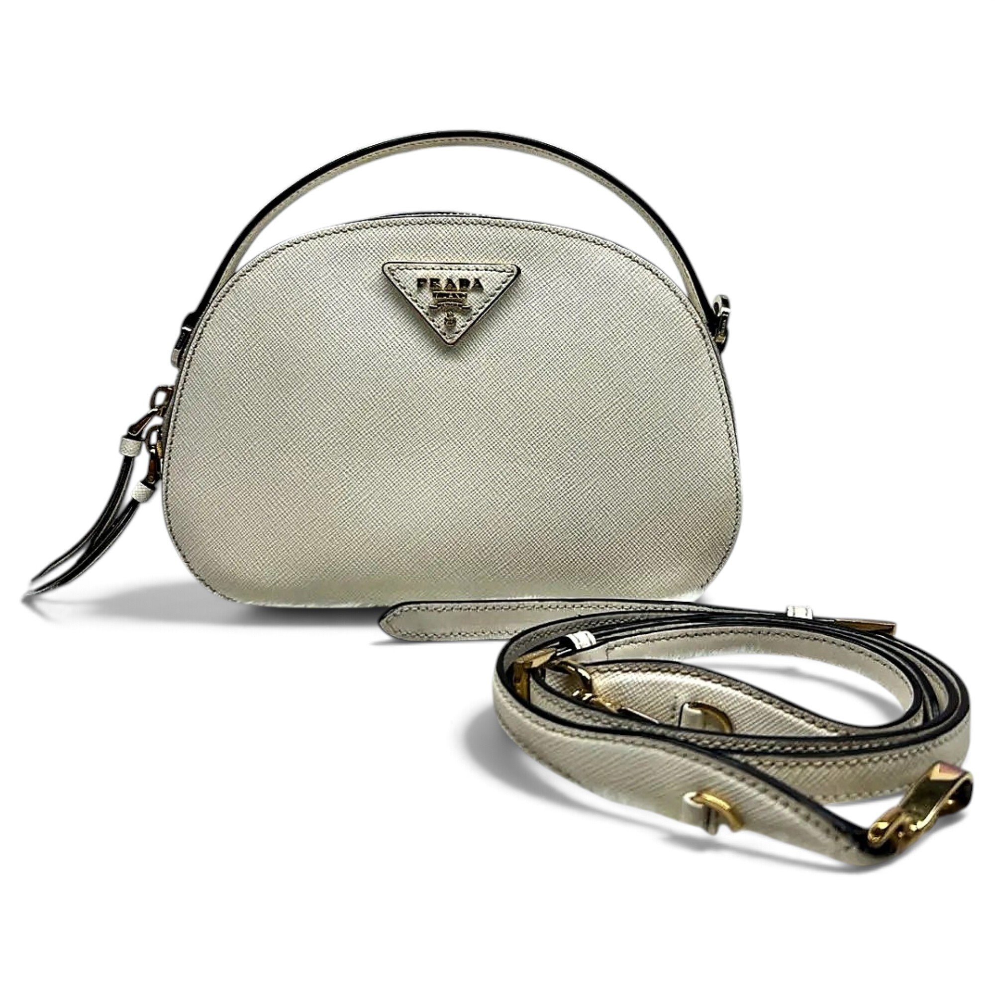Odette leather crossbody bag