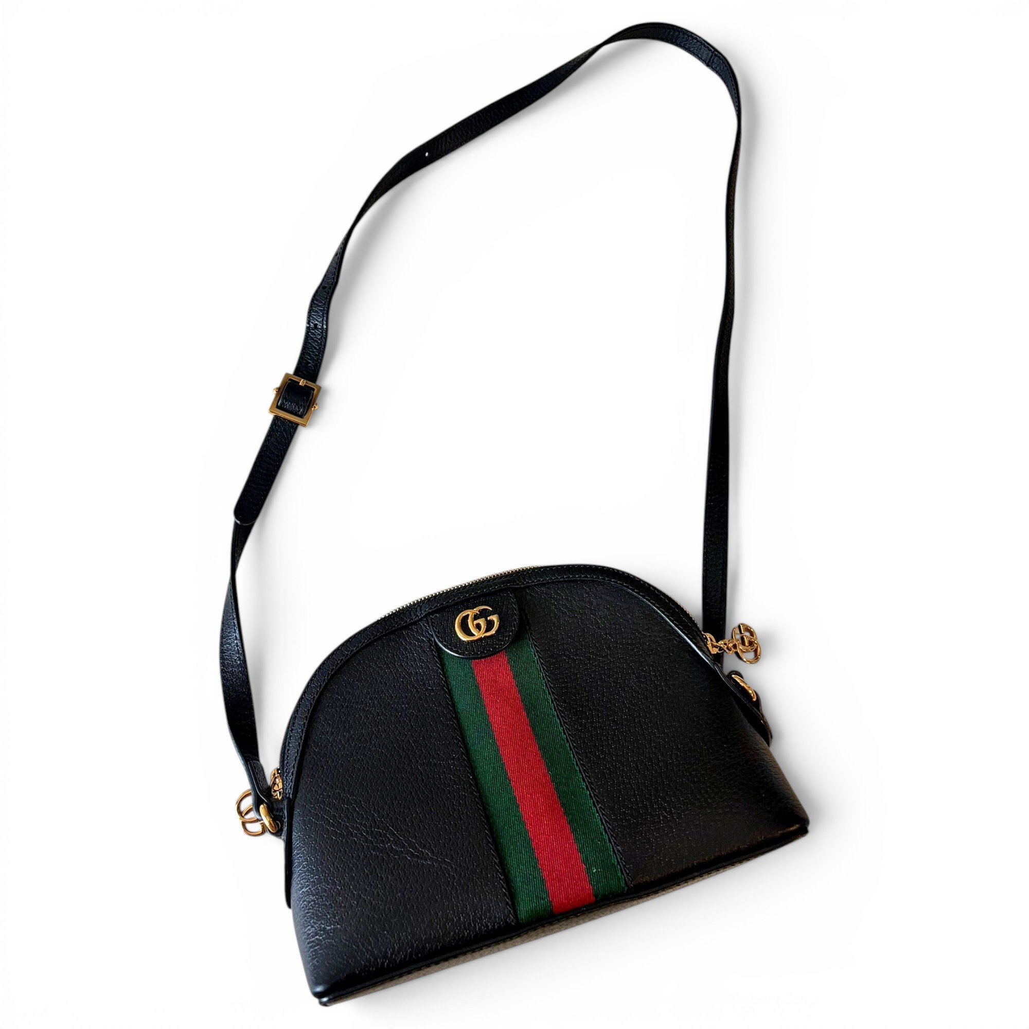 Ophidia leather clutch bag