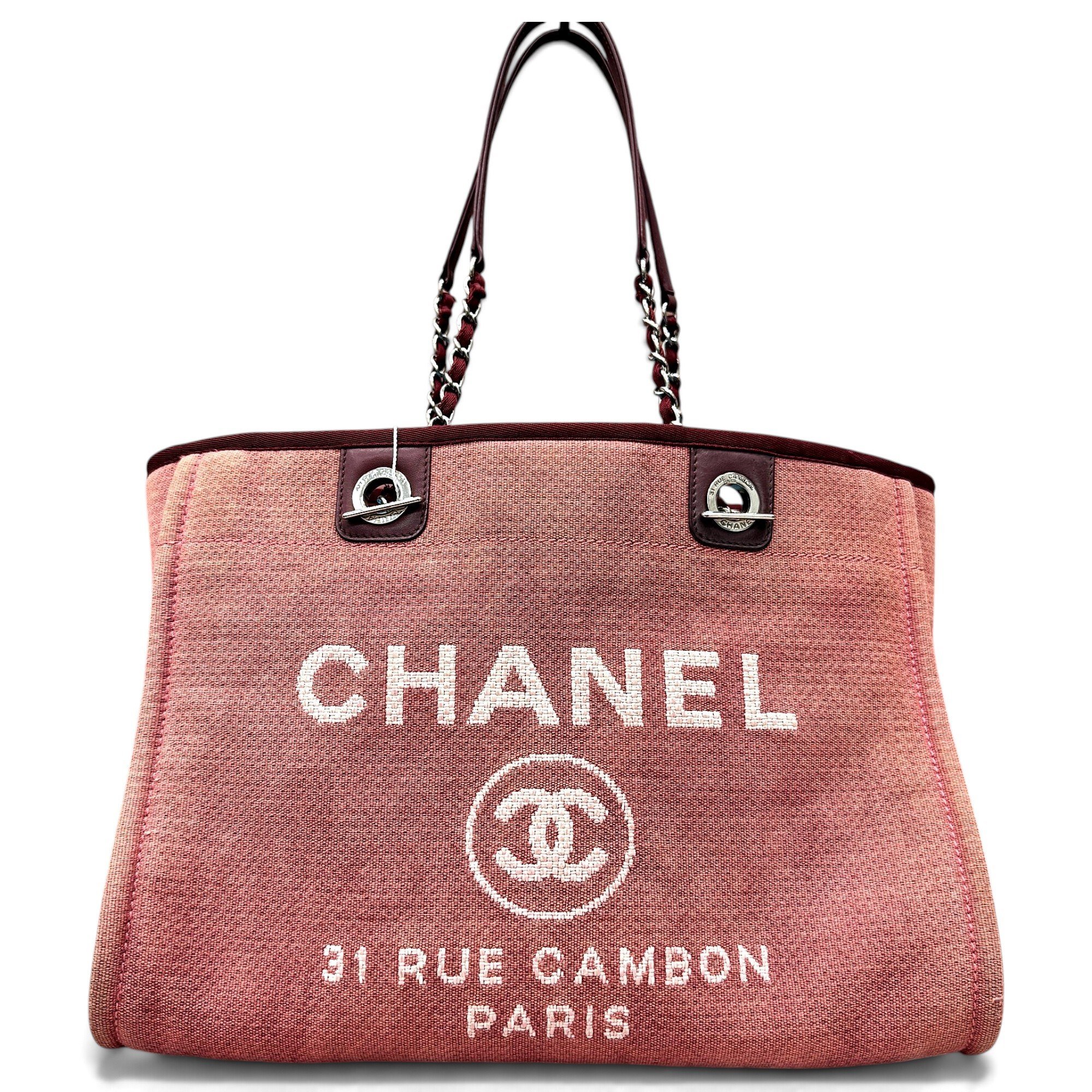 Deauville Chain cloth handbag