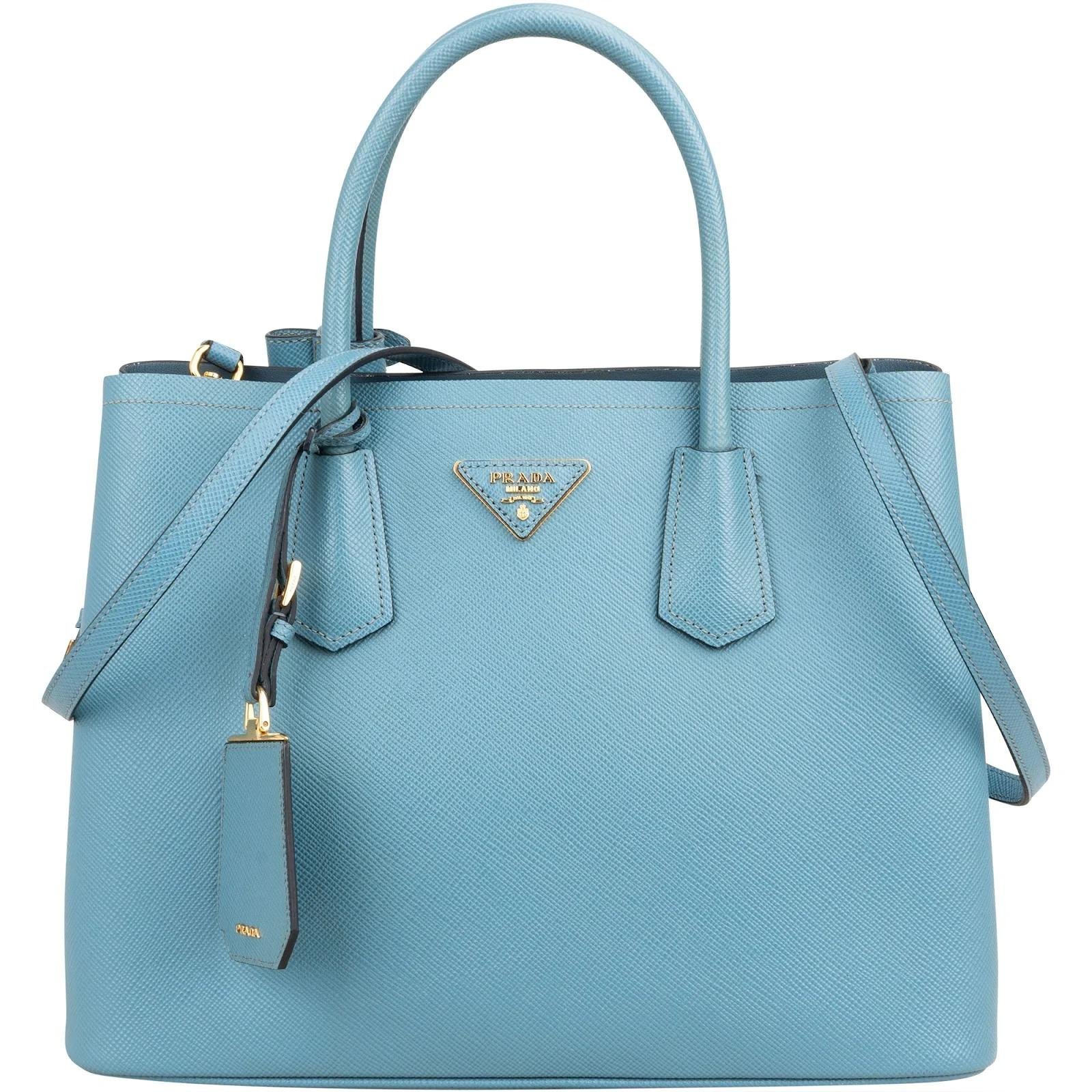 Double leather crossbody bag