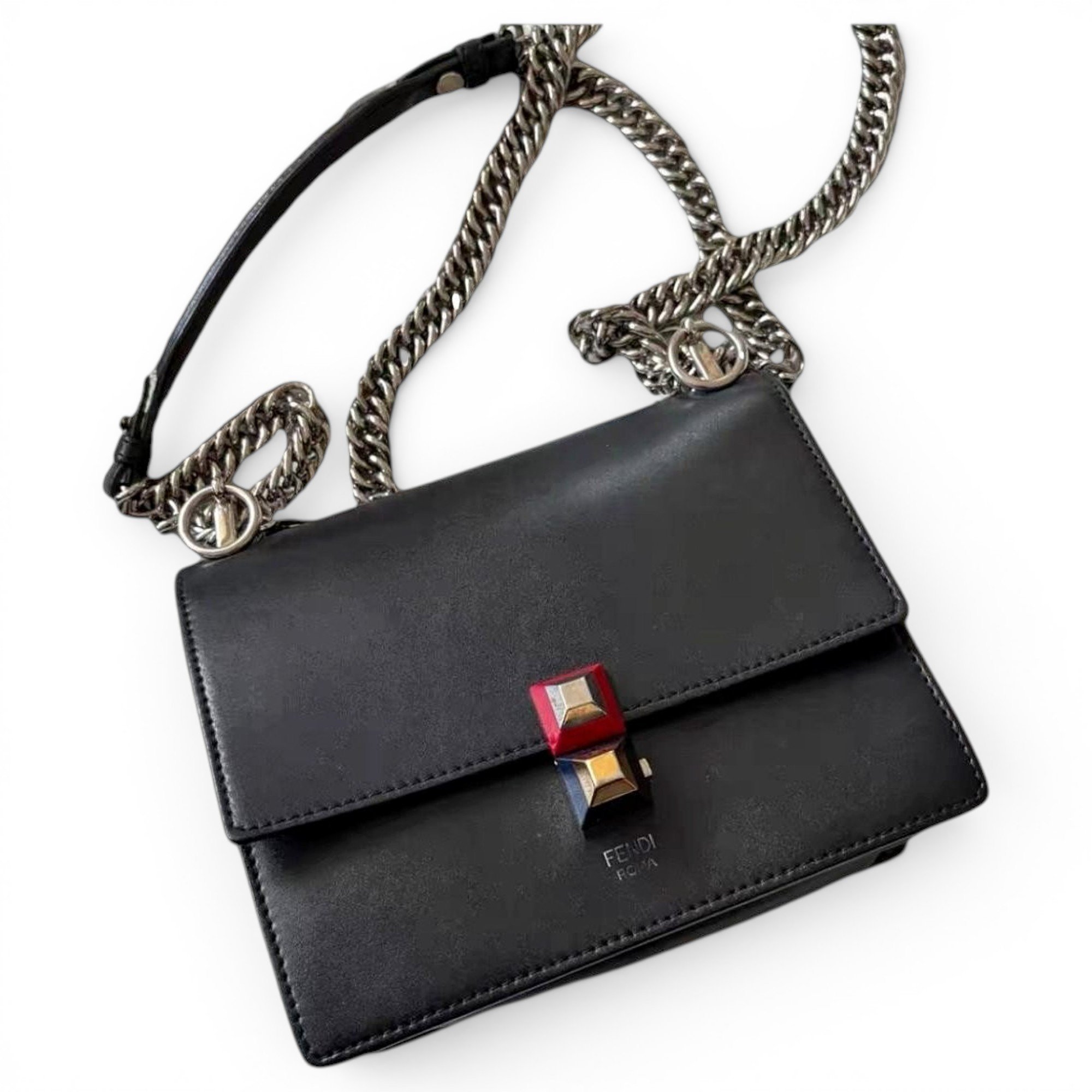 Kan I leather handbag