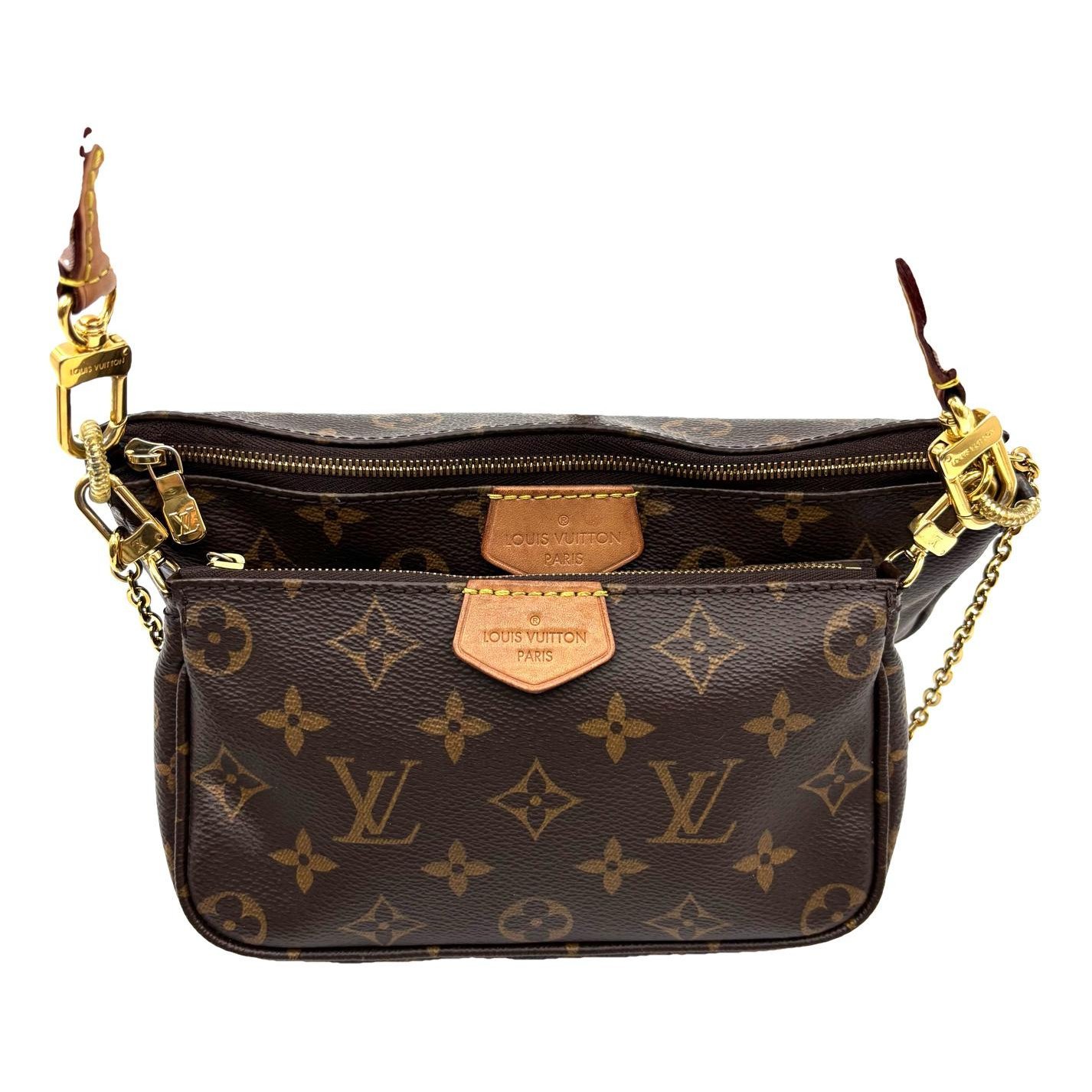 Multi Pochette Accessoires leather handbag