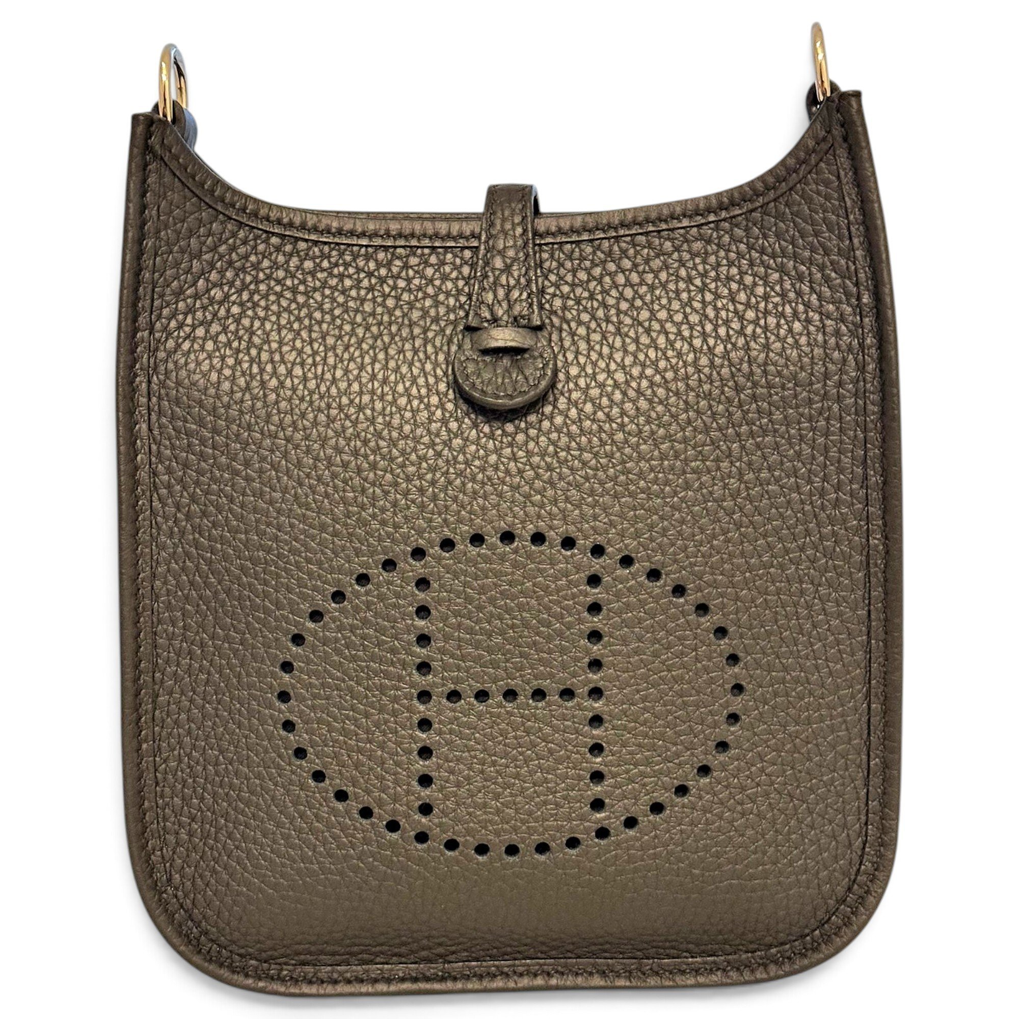 Mini Evelyne leather handbag