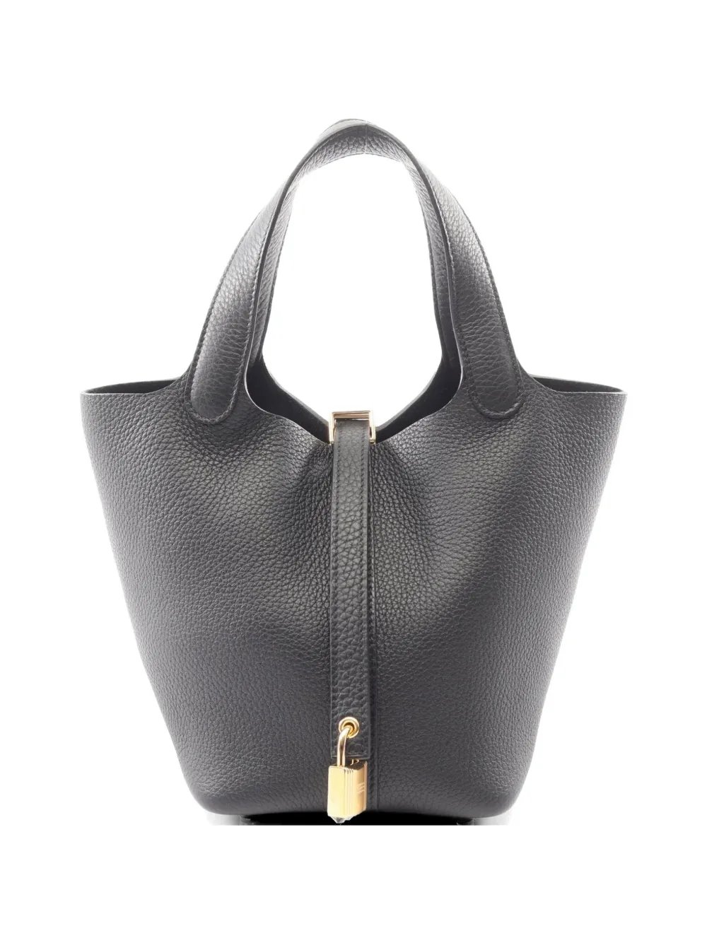 Hermes 2026 PM Picotin leather tote bag