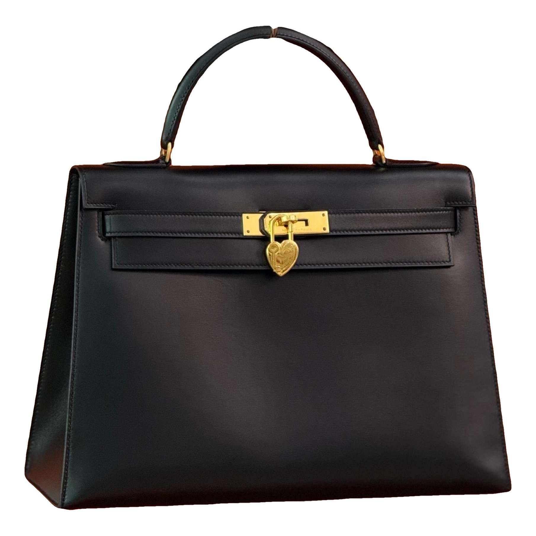 Kelly 32 leather handbag
