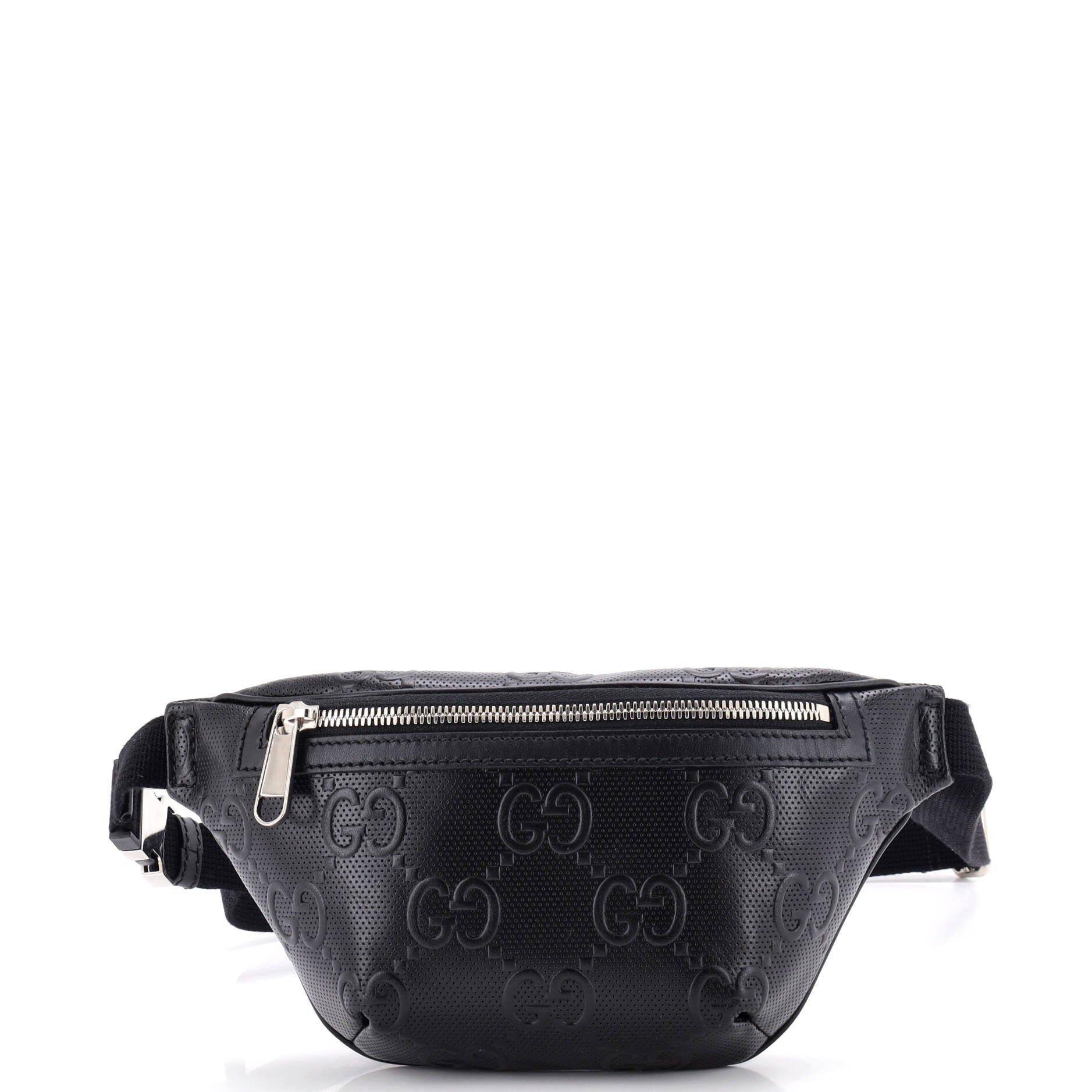 Belt Bag GG Embossed Perforated Leather Small