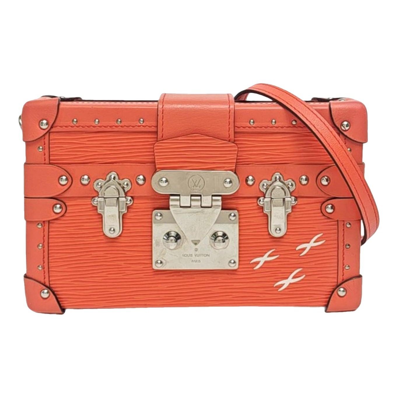 Louis Vuitton Petite Malle leather crossbody bag