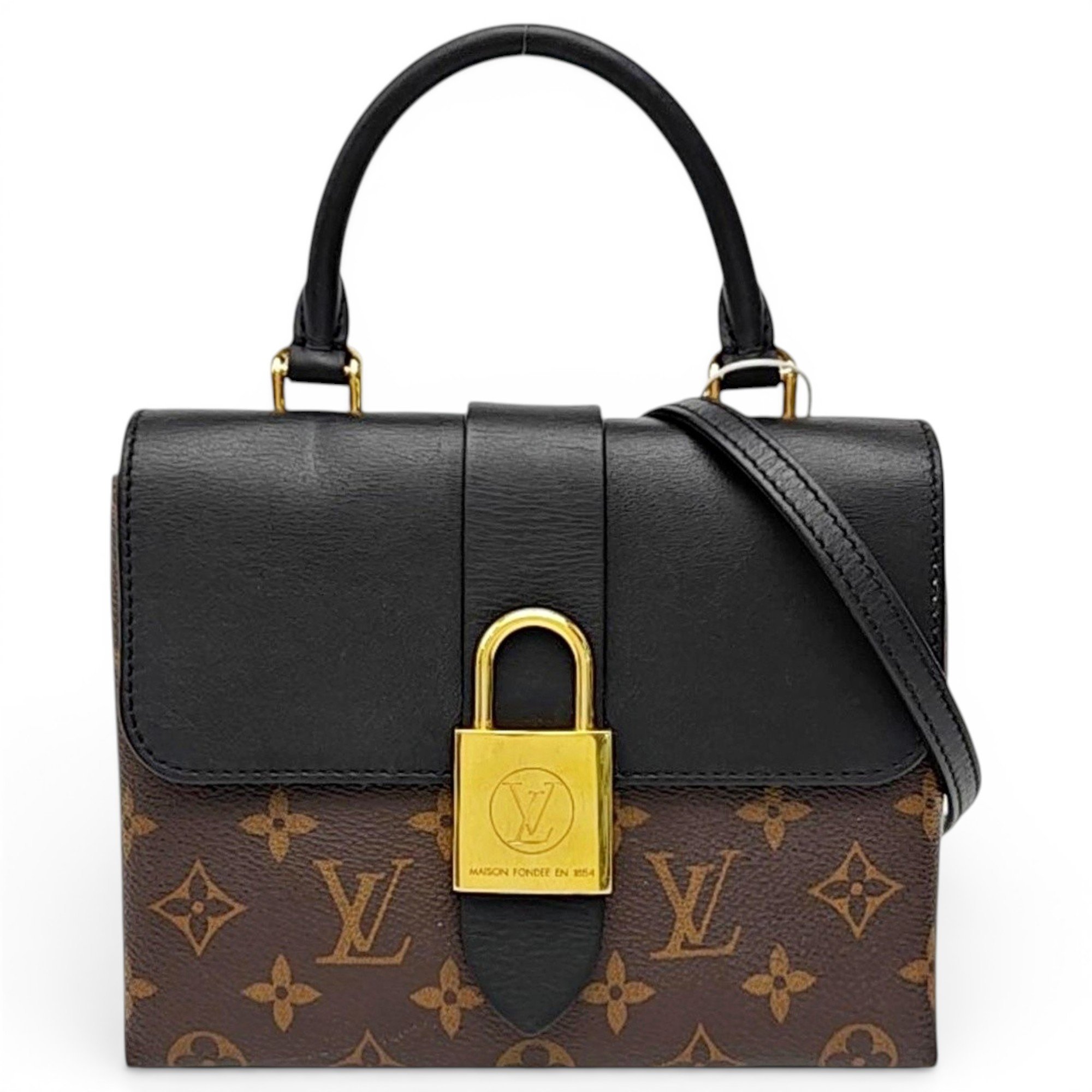 Locky BB leather handbag