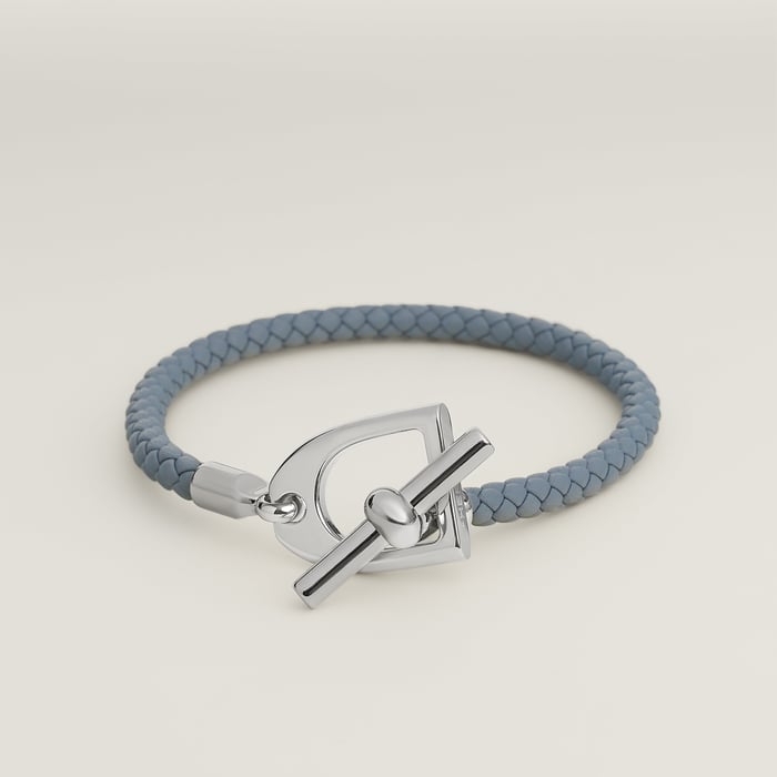 Bleu Lin Etrier Bracelet