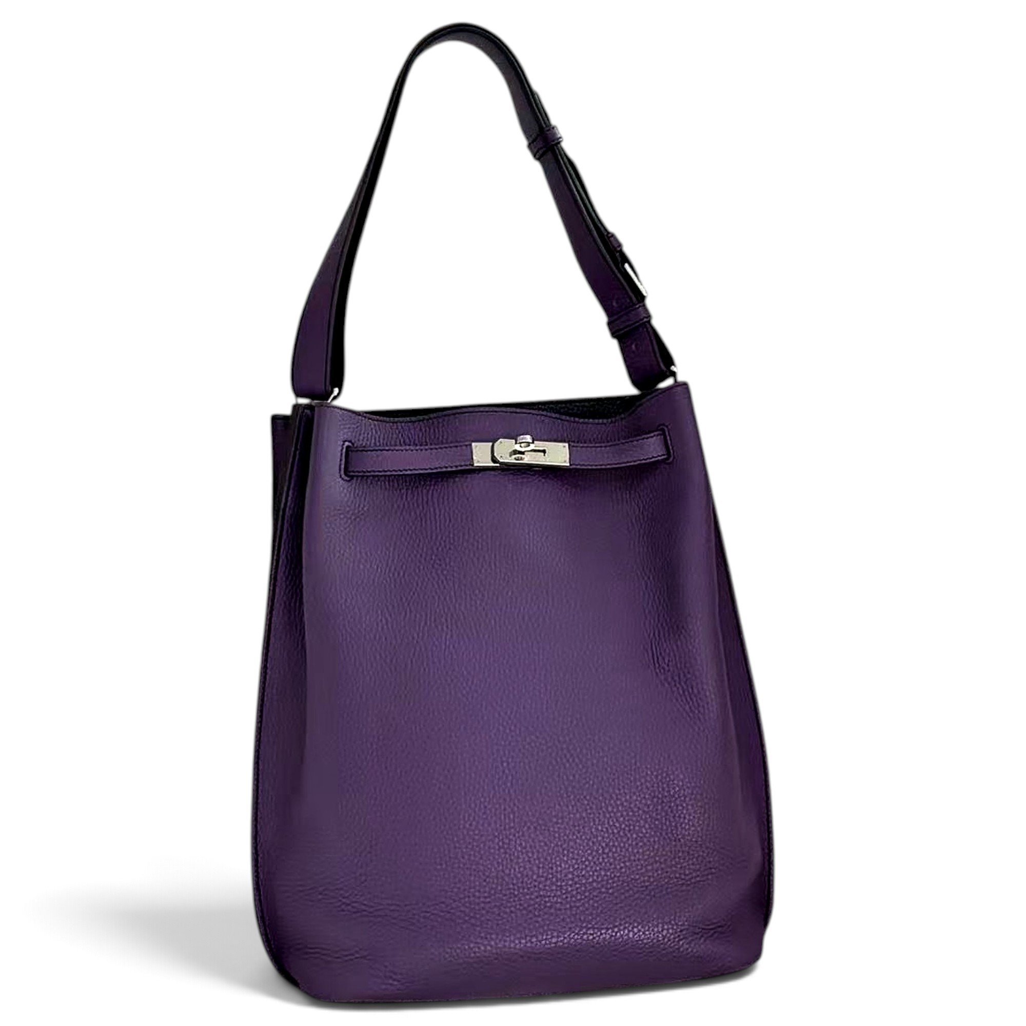 So Kelly leather handbag