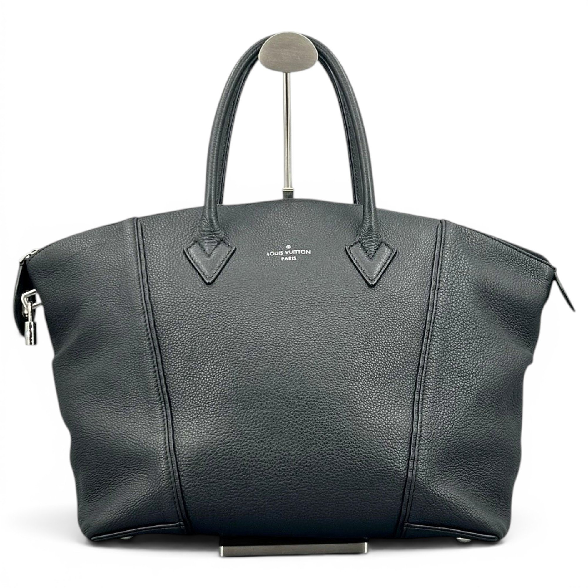 Lockit leather handbag