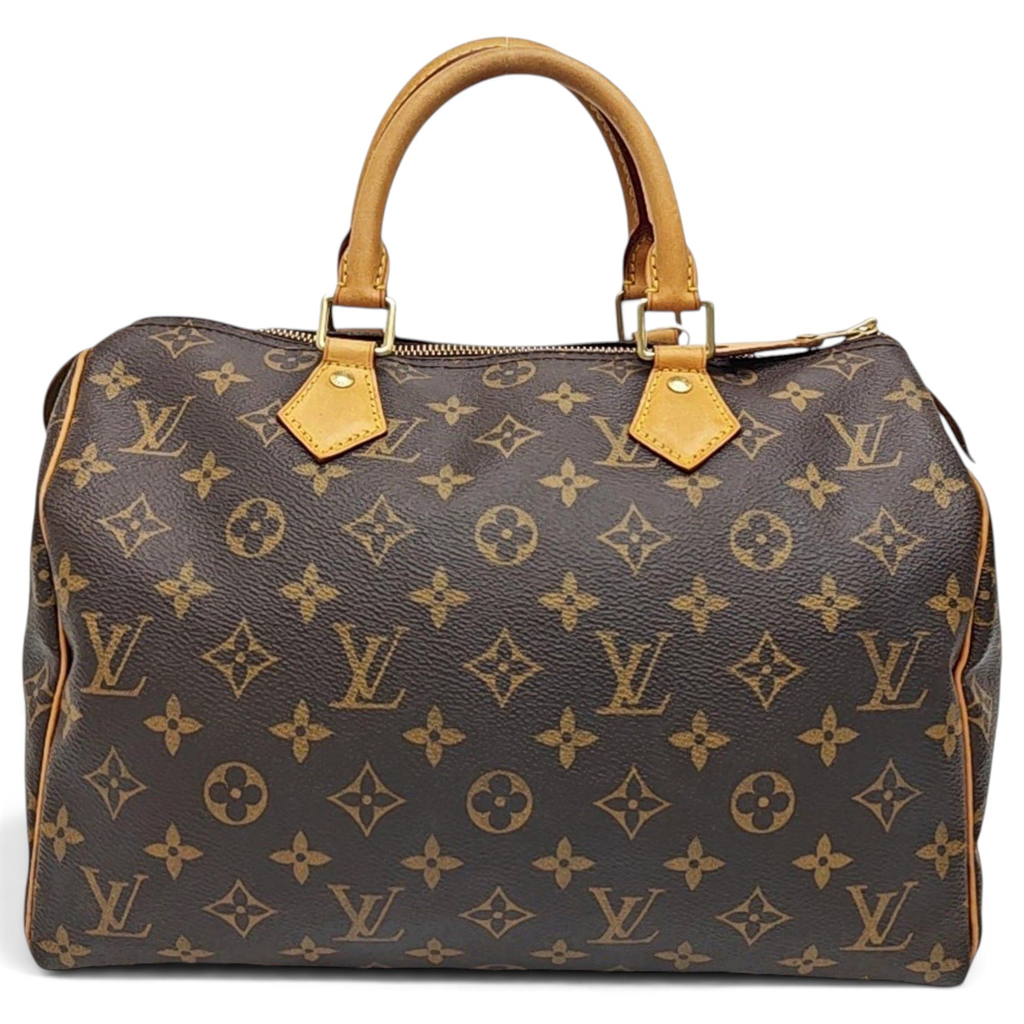 Nano Speedy / Mini HL leather handbag
