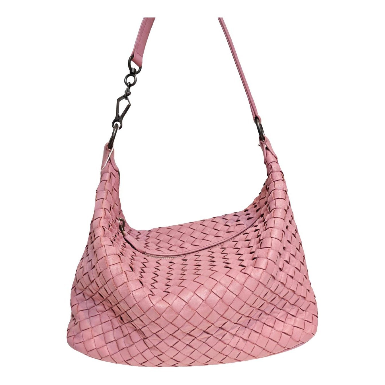 Parachute leather handbag