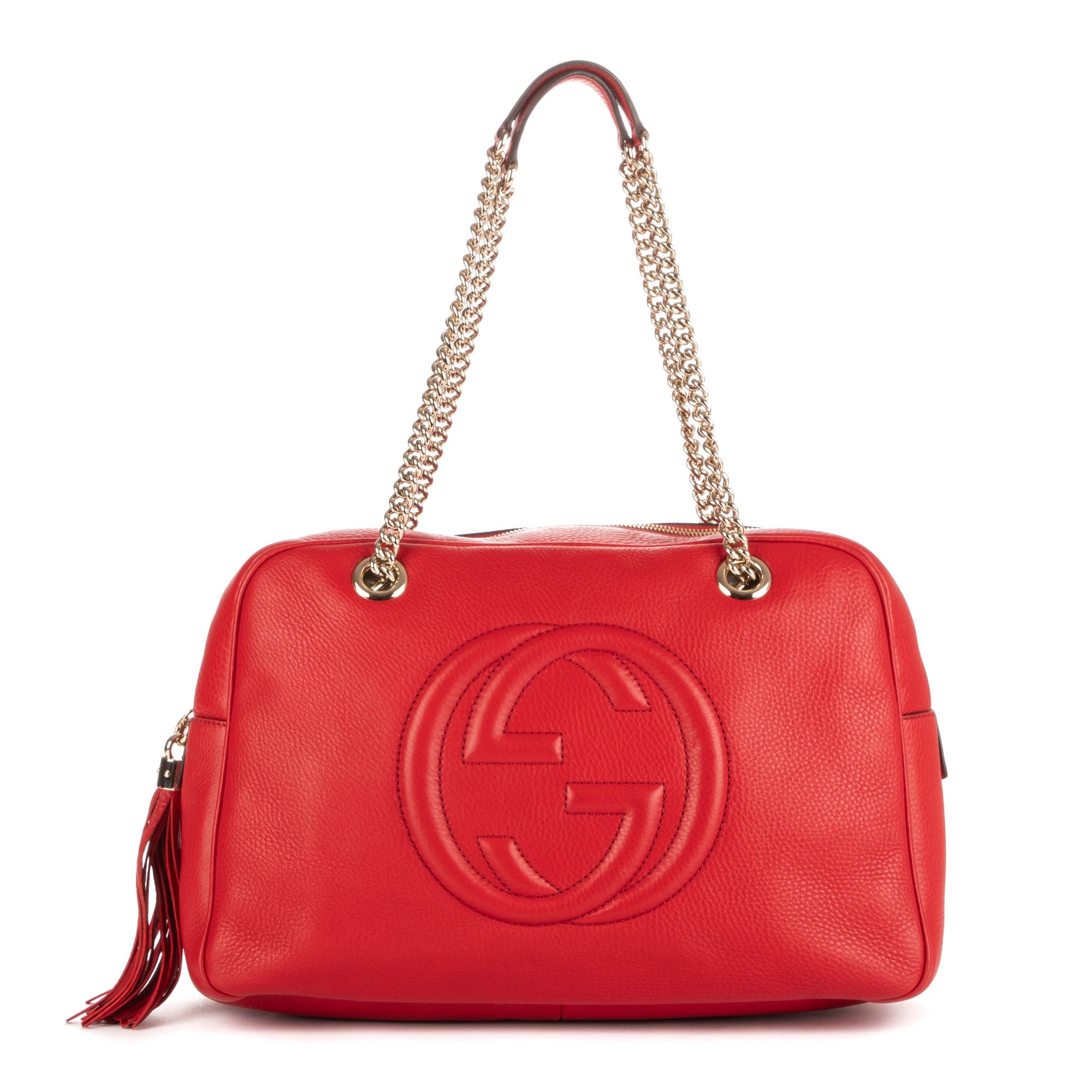 Leather handbag